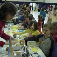 Kids learn about healthy living the fun way . . . with a fair!
