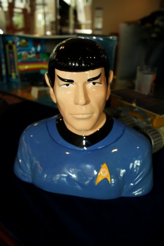It’s a Spock cookie jar. Don’t like cookies? That’s highly illogical.
