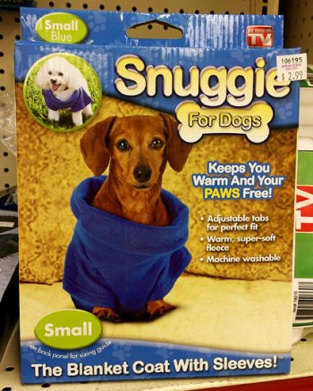 The world’s best kept secret about dogs is that they are covered in a layer of fur, so we are not surprised this product exists.
