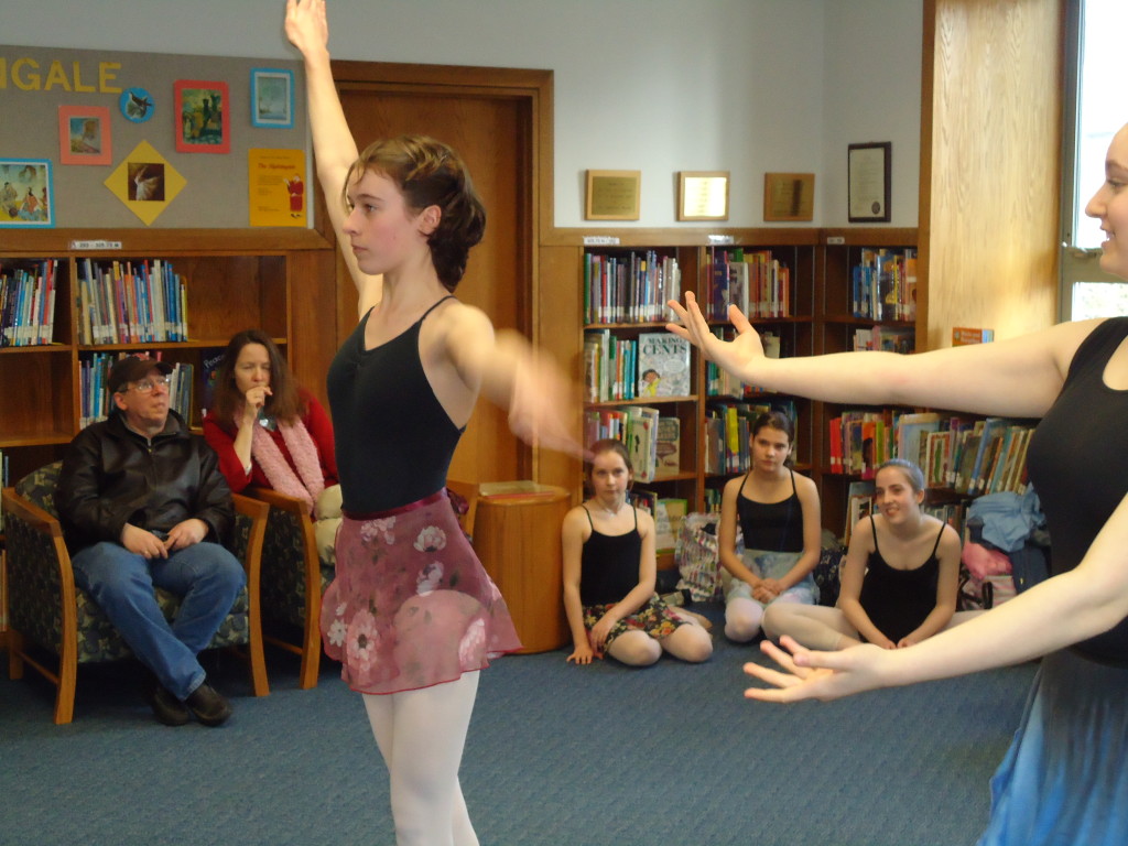 Sneak preview at the Concord Public Library on March 19th, 2011, of Petit Papillon's upcoming ballet theatre performance of Han's Christian Anderson's "The Nightingale". The Nightingale will premier Saturday, March 26th 2011, at the Concord City Auditorium. Tickets are $6 for children and $12 for adults. 