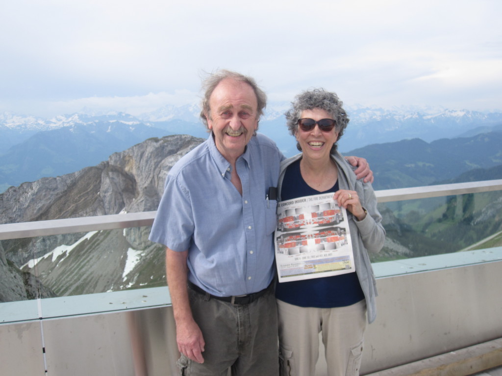 Patty and David Fesette took the Insider to Mt. Pilatus in Lucerne, Switzerland as part of their European tour.  