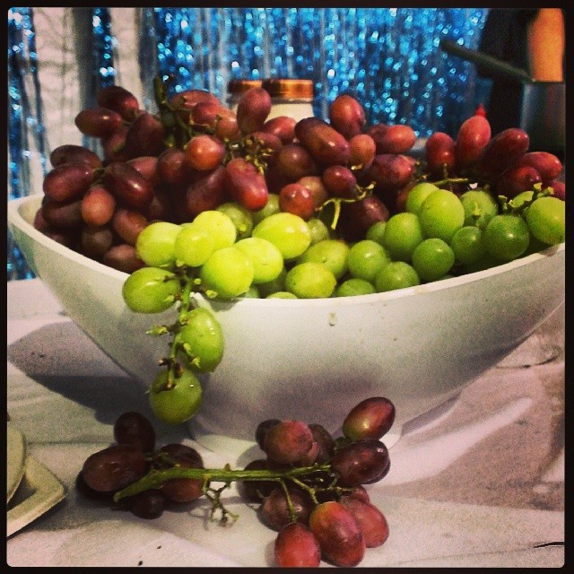 What with it being the holidays and all, we figured we’d give our faithful readers a week off, so we raided our own stash for this week’s photo of some festive grapey grapes at the Co-op’s Jingle Bell Bash. 