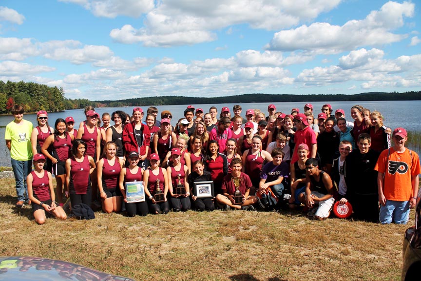 Reader Karen Joyal sent us in this picture of the assembled Concord Crew team at its recent competition in Manchester. “There were over 375 local high school student athletes from Manchester Central, Amherst, Bedford, Hollis-Brookline, Concord, the Dublin School and Medford racing on a 5K course,” Joyal told us. “Concord took first place and the Mayor’s Cup in men’s varsity, first place in women’s varsity and first place in women’s novice!! Yeah Concord Crew and yeah Concord Insider!” We couldn’t have said it better ourselves. Send us your community photos at news@theconcordinsider.com.