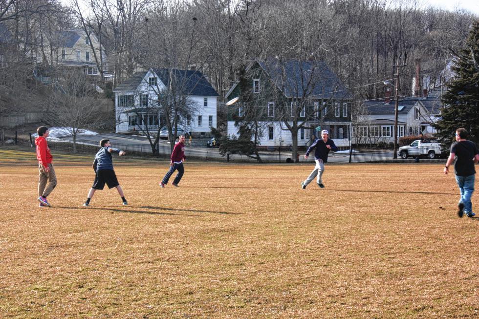 Yeah, that’s right, you can play Frisbee as a high schooler. (JON BODELL / Insider staff) -