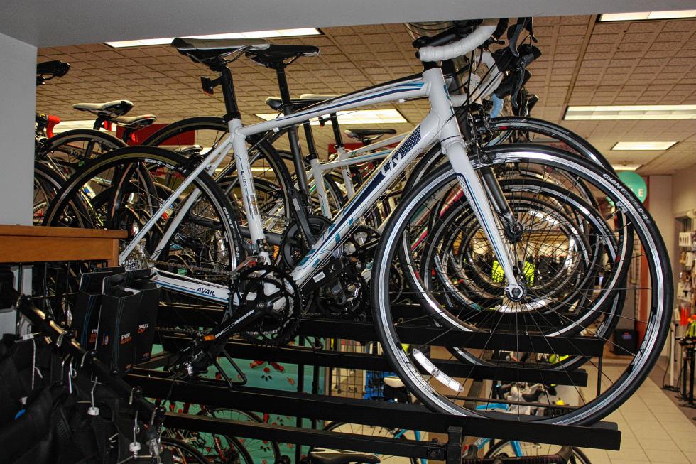 Plenty of road bikes for your riding pleasure. (JON BODELL / Insider staff) -