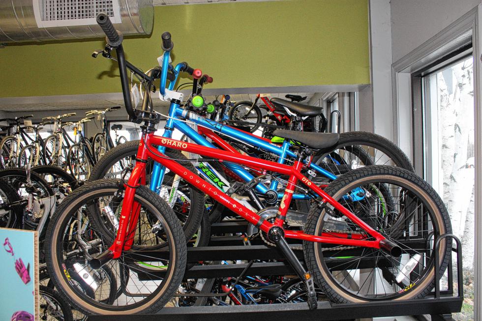 There's even a small selection of BMX bikes at S&W, for all you old-school, hard-core riders out there. (JON BODELL / Insider staff) -