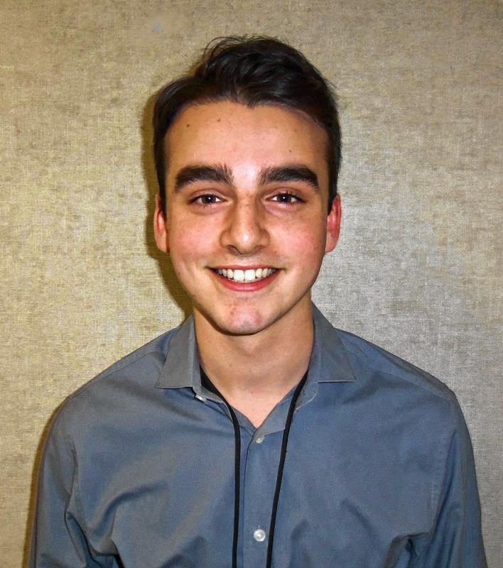 Sam Needleman, Hopkinton One word that describes me: Enthusiastic Two qualities of a good leader: Open-minded, good communication skills. If I could spend the day with anyone: Barack Obama. -