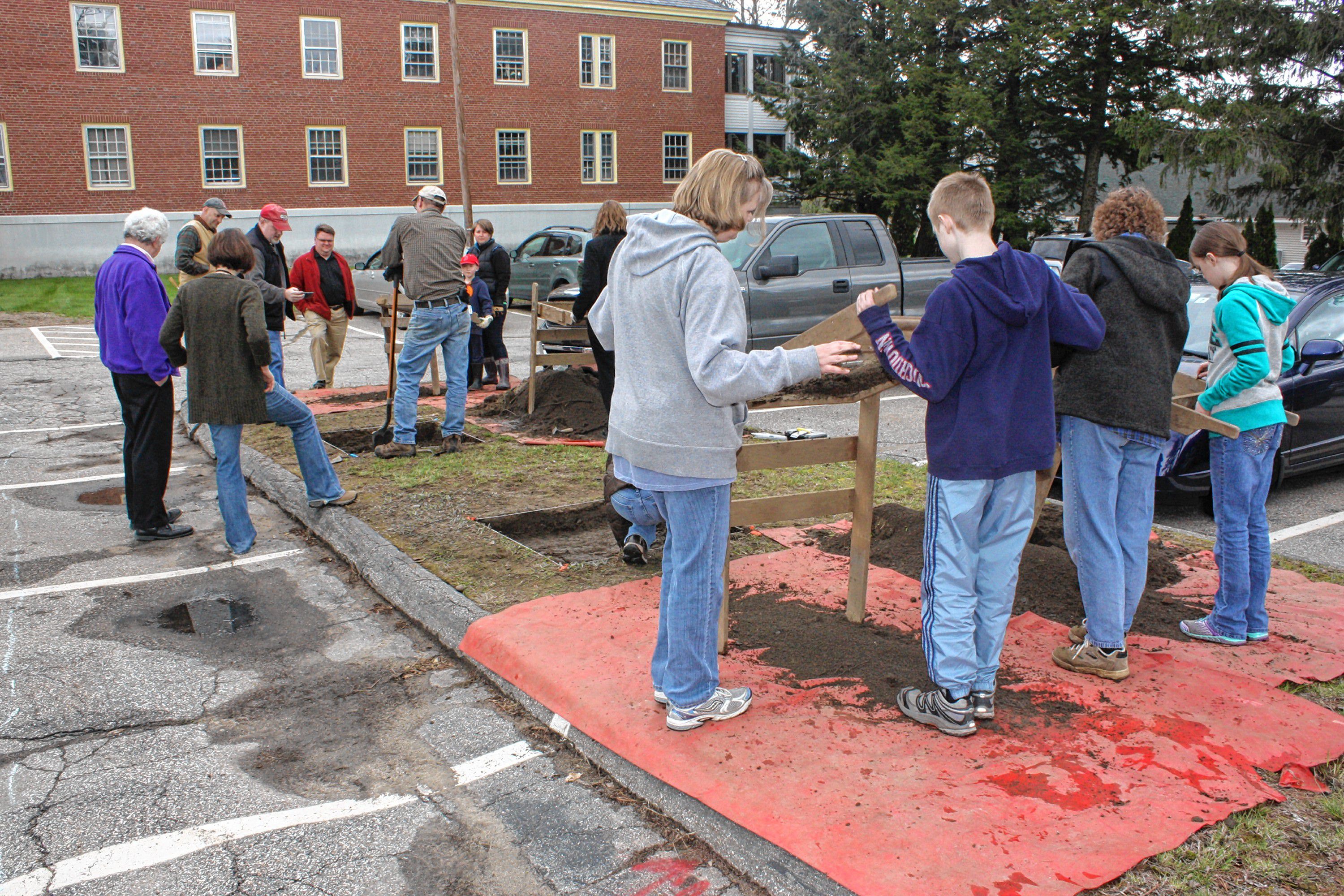 some curious civilians – showed up to dig their hearts out last Tuesday.