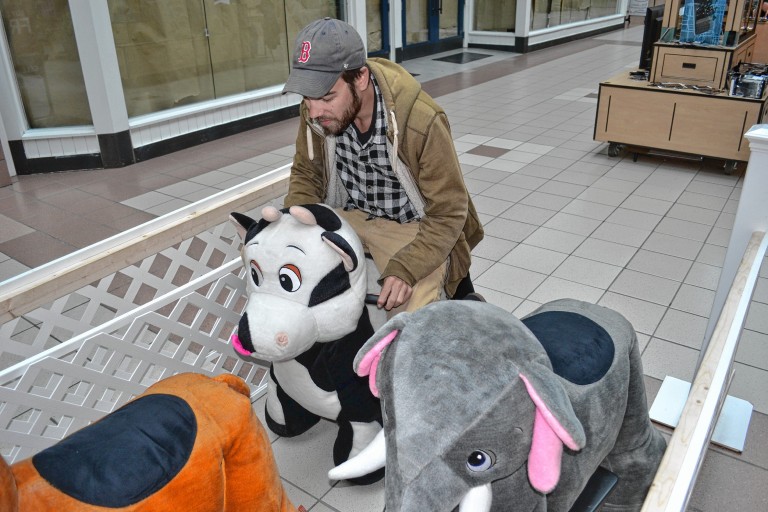 riding animals at walmart