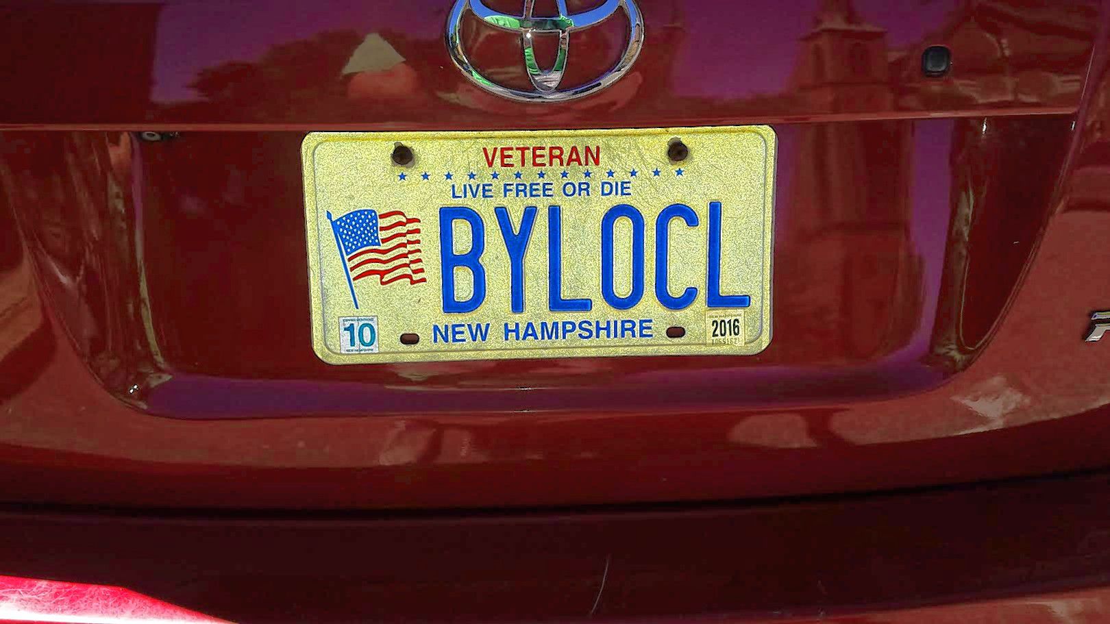 Tim Goodwin—Insider staffWe searched all over Concord for some of the cool, unusual and catchy vanity license plates we could find.