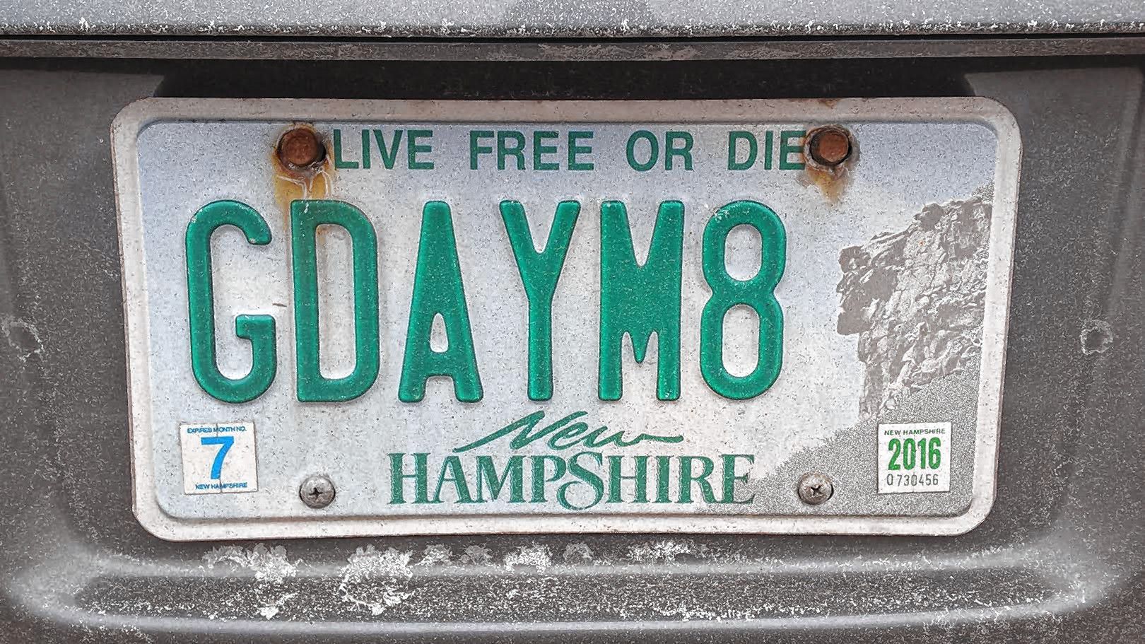 Tim Goodwin—Insider staffWe searched all over Concord for some of the cool, unusual and catchy vanity license plates we could find.