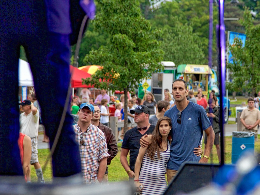 CourtesyLook at all of the revelers taking in the 2015 Rock On Fest. That tall guy on the right just so happens to be Luke Bonner, the driving force behind the festival.