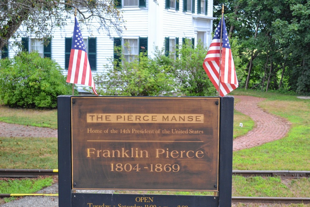 Tim Goodwin—Insider staffWe checked out The PIerce Manse last week and there's lots of stuff about New Hampshire's only president, Franklin Pierce, in there.