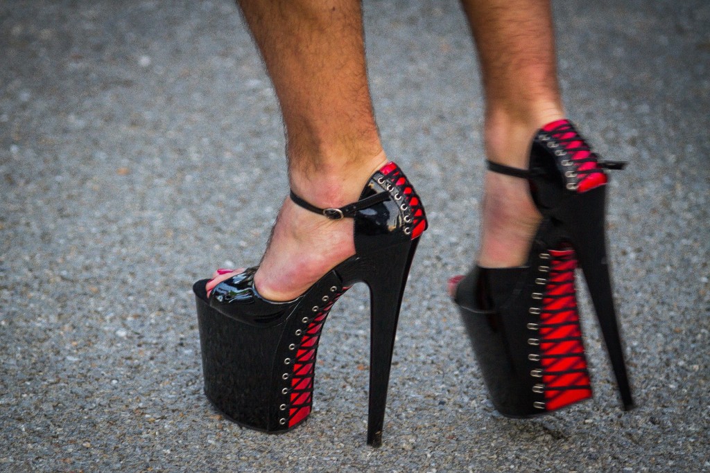 heels for Walk a Mile in Her Shoes 