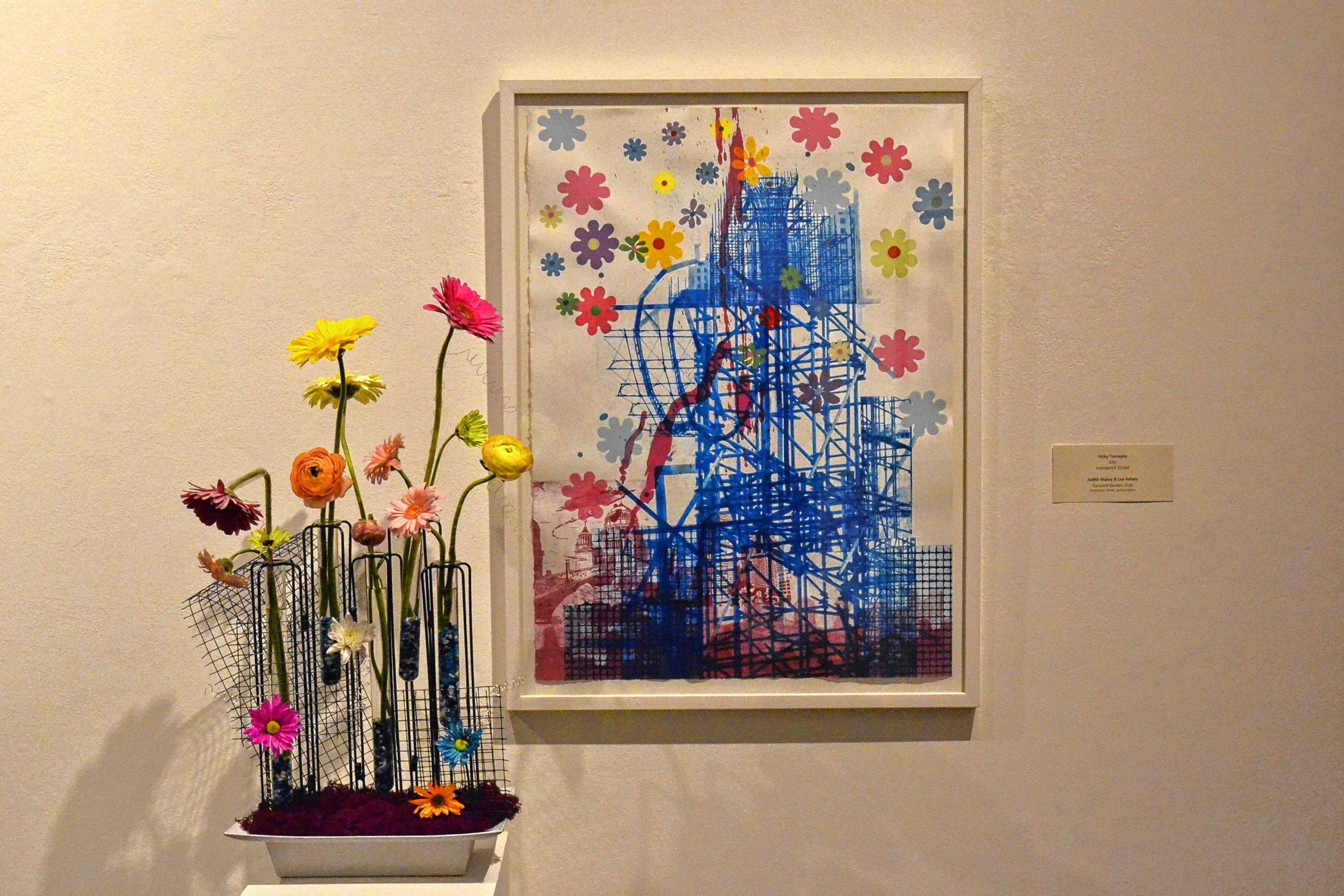 Art & Bloom, an annual art show featuring floral arrangements by Concord Garden Club members and local designers, was held last week at McGowan Fine Art. And in case you didn't make it to the three-day only exhibit, here is what you missed.