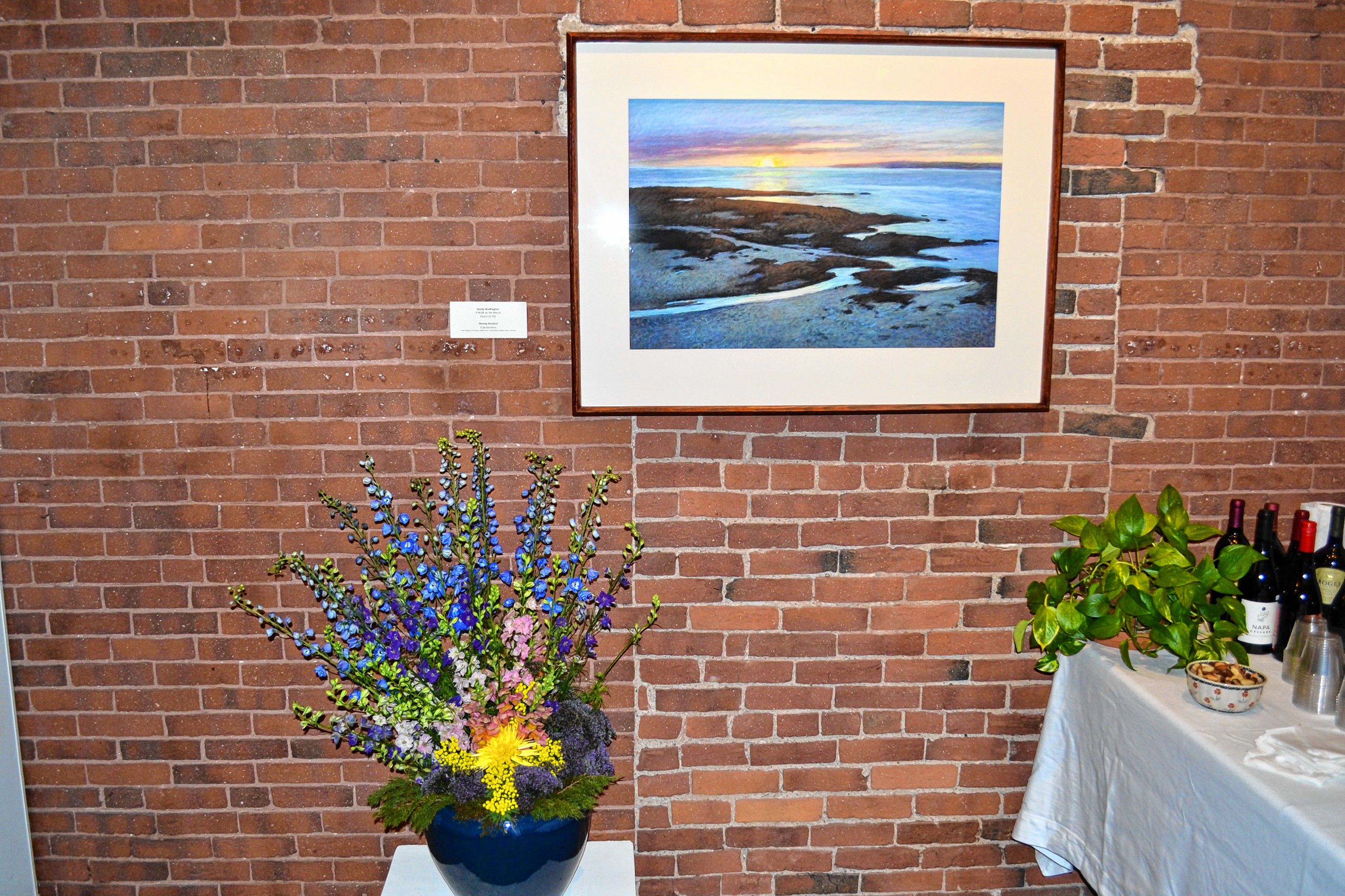 Art & Bloom, an annual art show featuring floral arrangements by Concord Garden Club members and local designers, was held last week at McGowan Fine Art. And in case you didn't make it to the three-day only exhibit, here is what you missed.