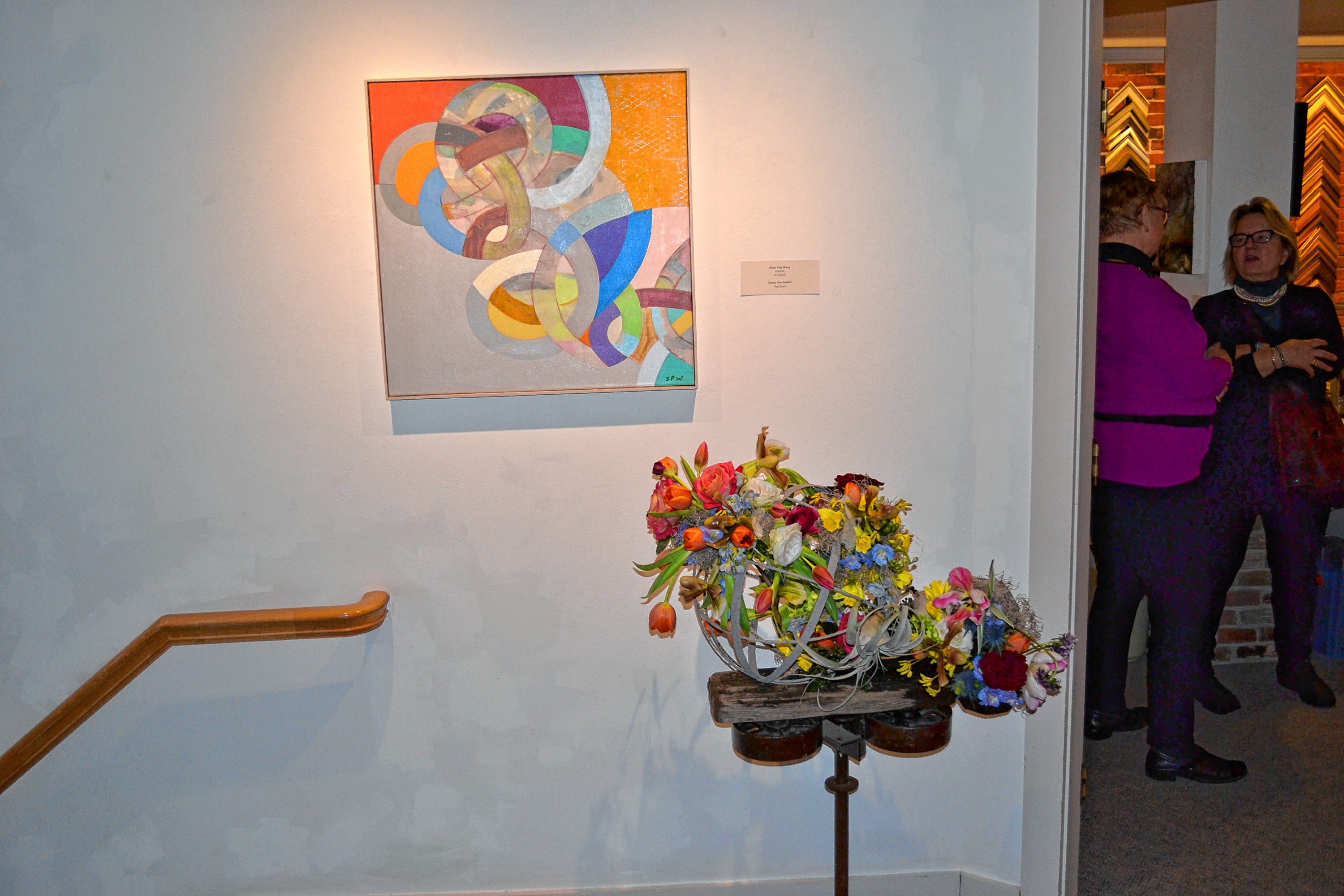 Art & Bloom, an annual art show featuring floral arrangements by Concord Garden Club members and local designers, was held last week at McGowan Fine Art. And in case you didn't make it to the three-day only exhibit, here is what you missed.