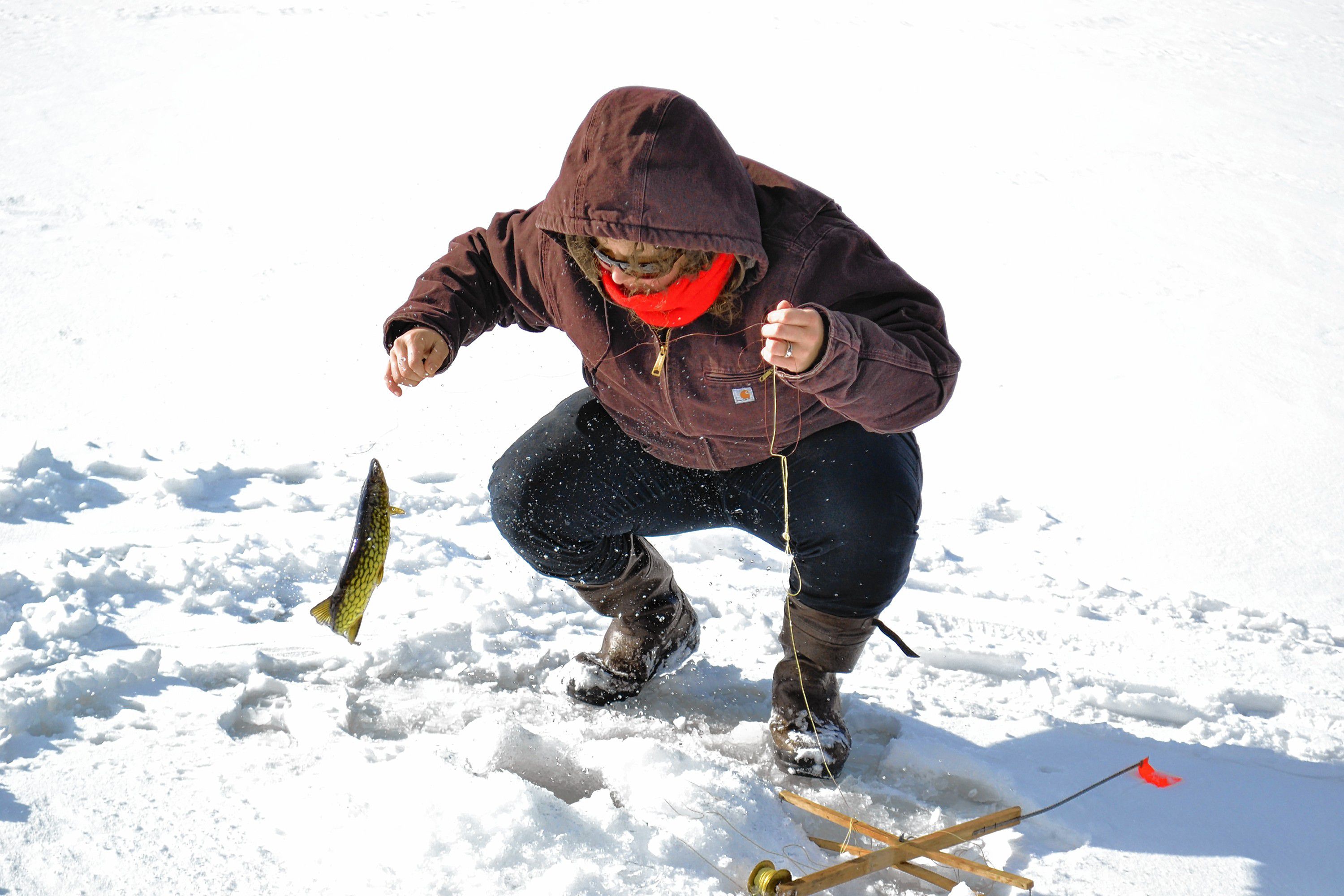Take a Kid Ice Fishing at Pickerel Lake - EVENT CANCELLED