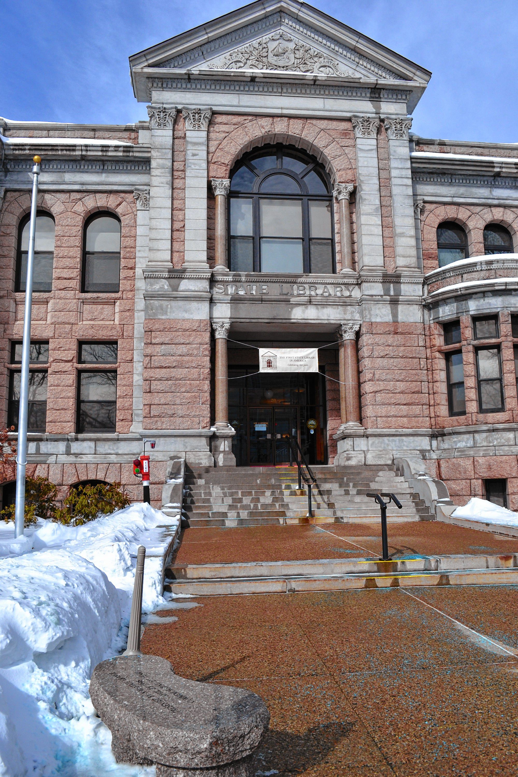 N.H. has the oldest state library in the U.S. The Concord Insider