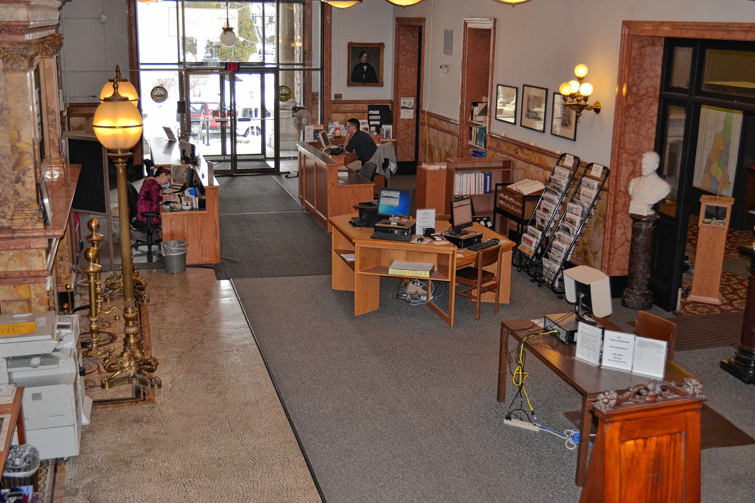 The N.H. State Library, the first state library in America, is celebrating 300 years in 2017.