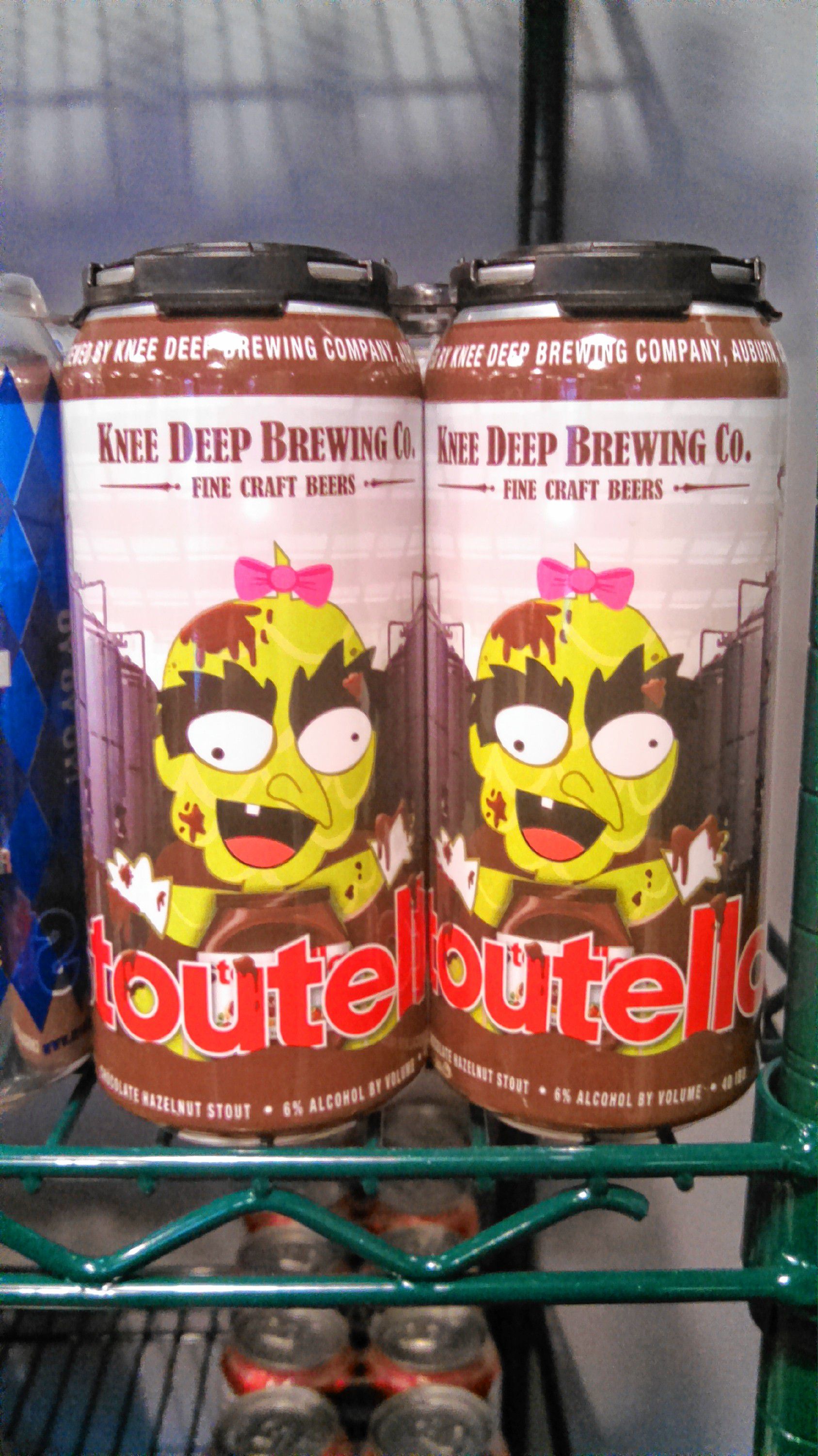 Of course we want beer in our Easter basket! We stopped by Local Baskit to check out the selection, and we found some Love Me Long Time from Throwback Brewery in Portsmouth and some Stoutella, a Nutella-flavored stout, by Knee Deep Brewing in California.  (JON BODELL / Insider staff)