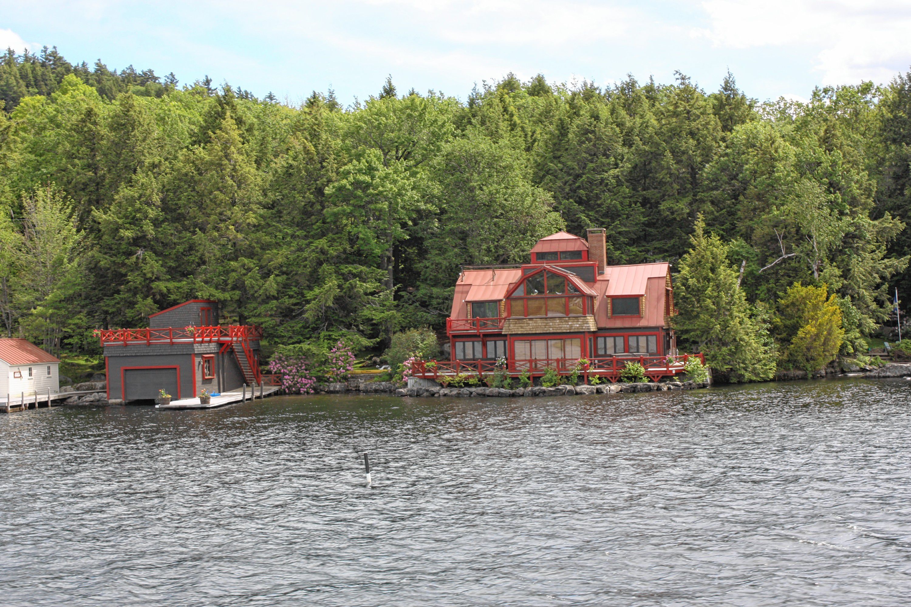 We can neither confirm nor deny that this house may or may not be owned by a legendary rock singer with strong ties to the Lakes Region. Apparently a certain frontman really likes Livin' on the Edge, if you know what we mean. JON BODELL / Insider staff