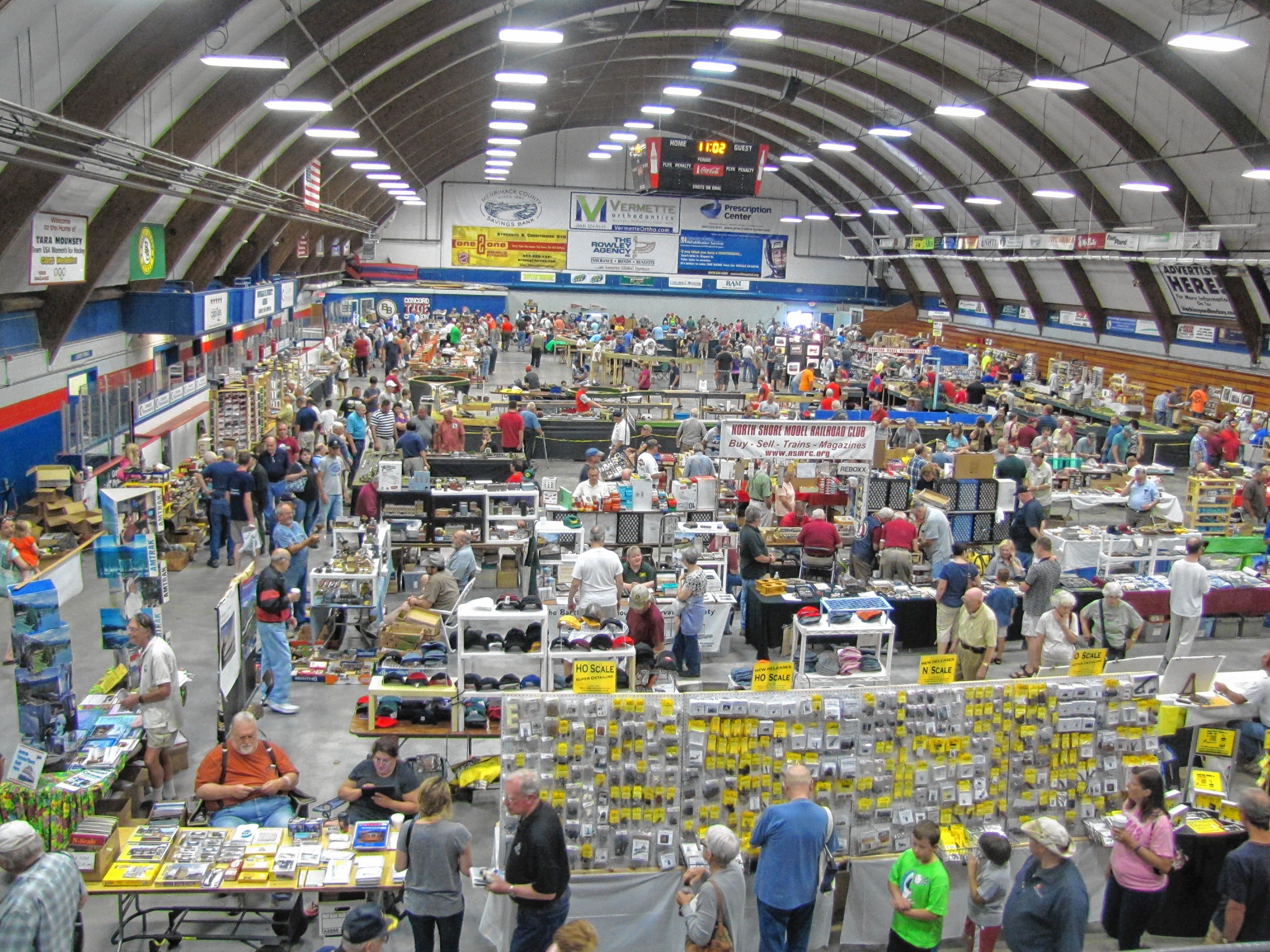 The 2015 Concord Model Railroad Show at Everett Arena was packed with model train sets and enthusiasts, and this year figures to feature much of the same. Show chairman Richard Fifield said he expects about 600 people to show up this Sunday.  Courtesy of Richard Fifield