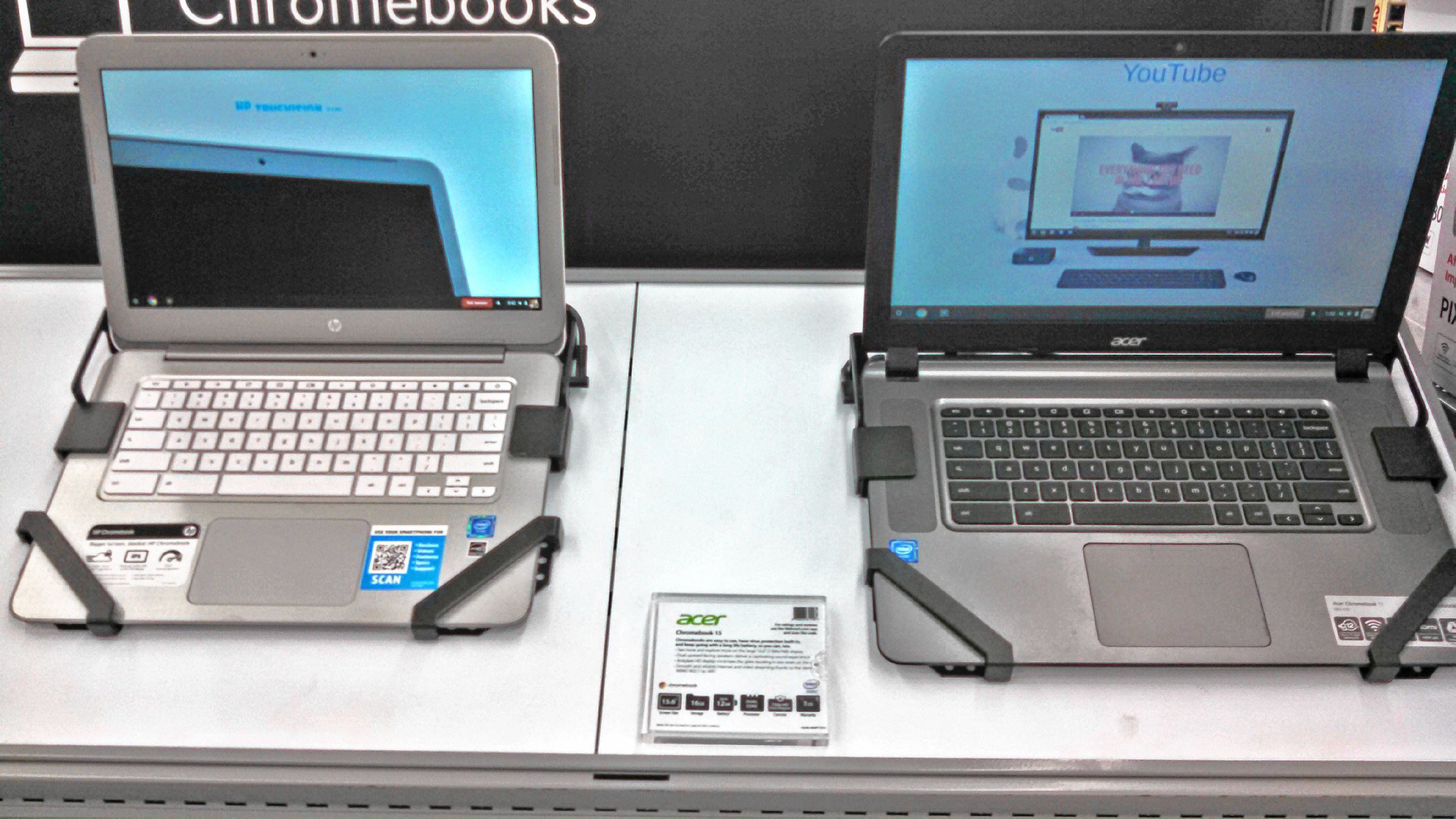 You can get everything at Walmart, including school supplies. Some of the highlights include Chromebook computers for doing online assignments, lunchboxes featuring all kinds of characters and plenty of Celtics folders. JON BODELL / Insider staff