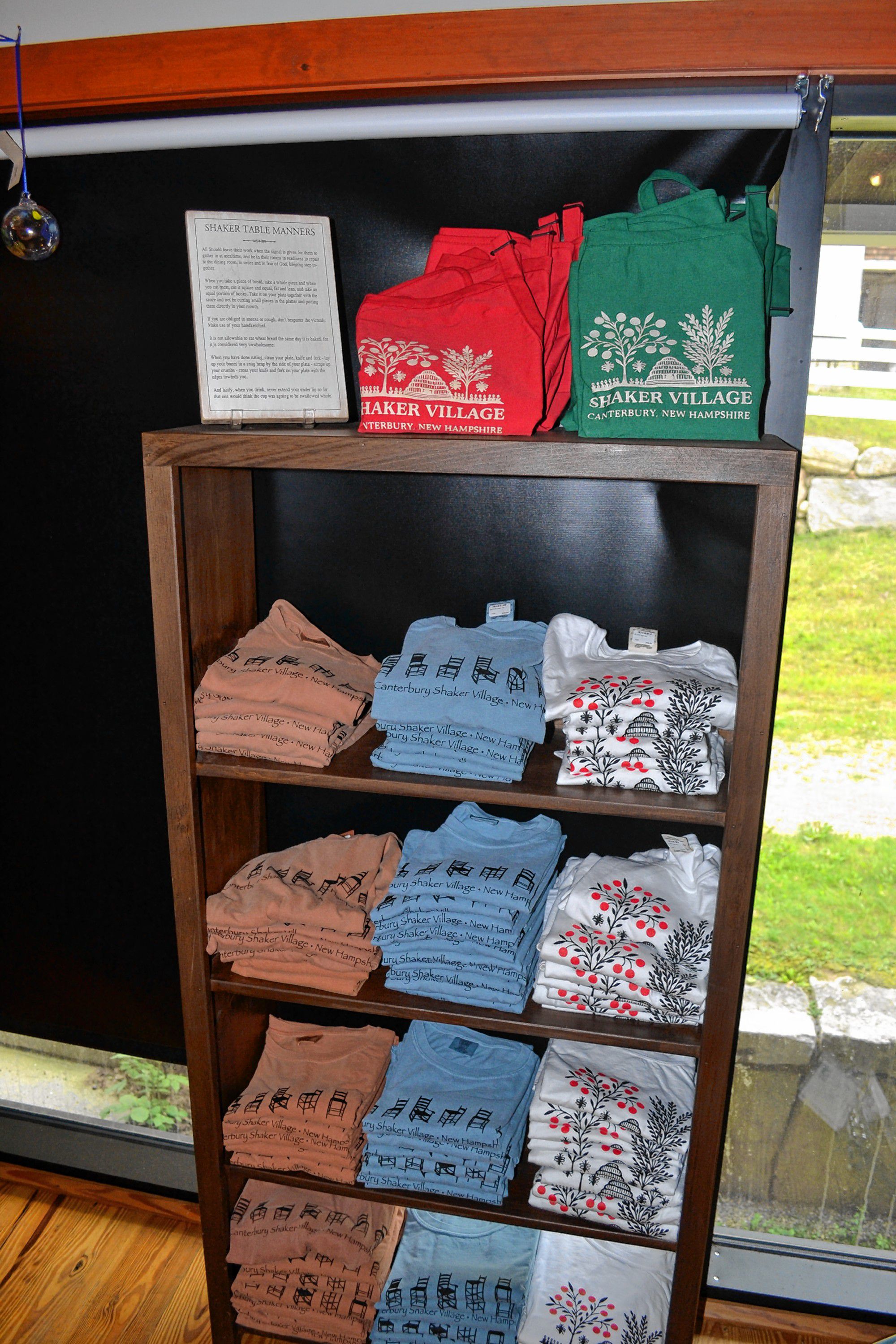 Get your Canterbury Shaker Village swag in the gift shop. Tim Goodwin / Insider staff