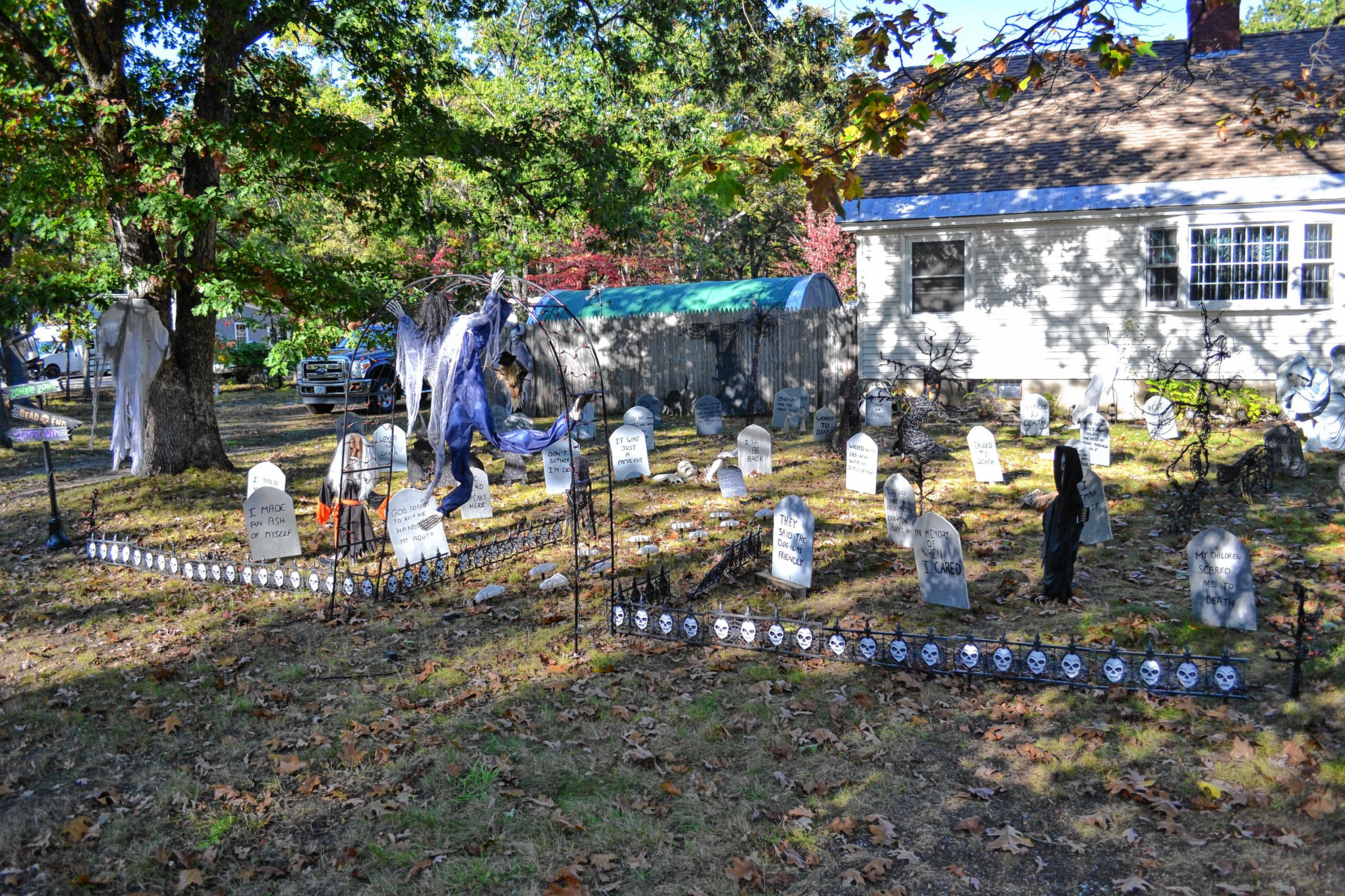 The MacKenzie's on East Side Drive are a destination for Halloween enthusiasts. TIM GOODWIN / Insider staff