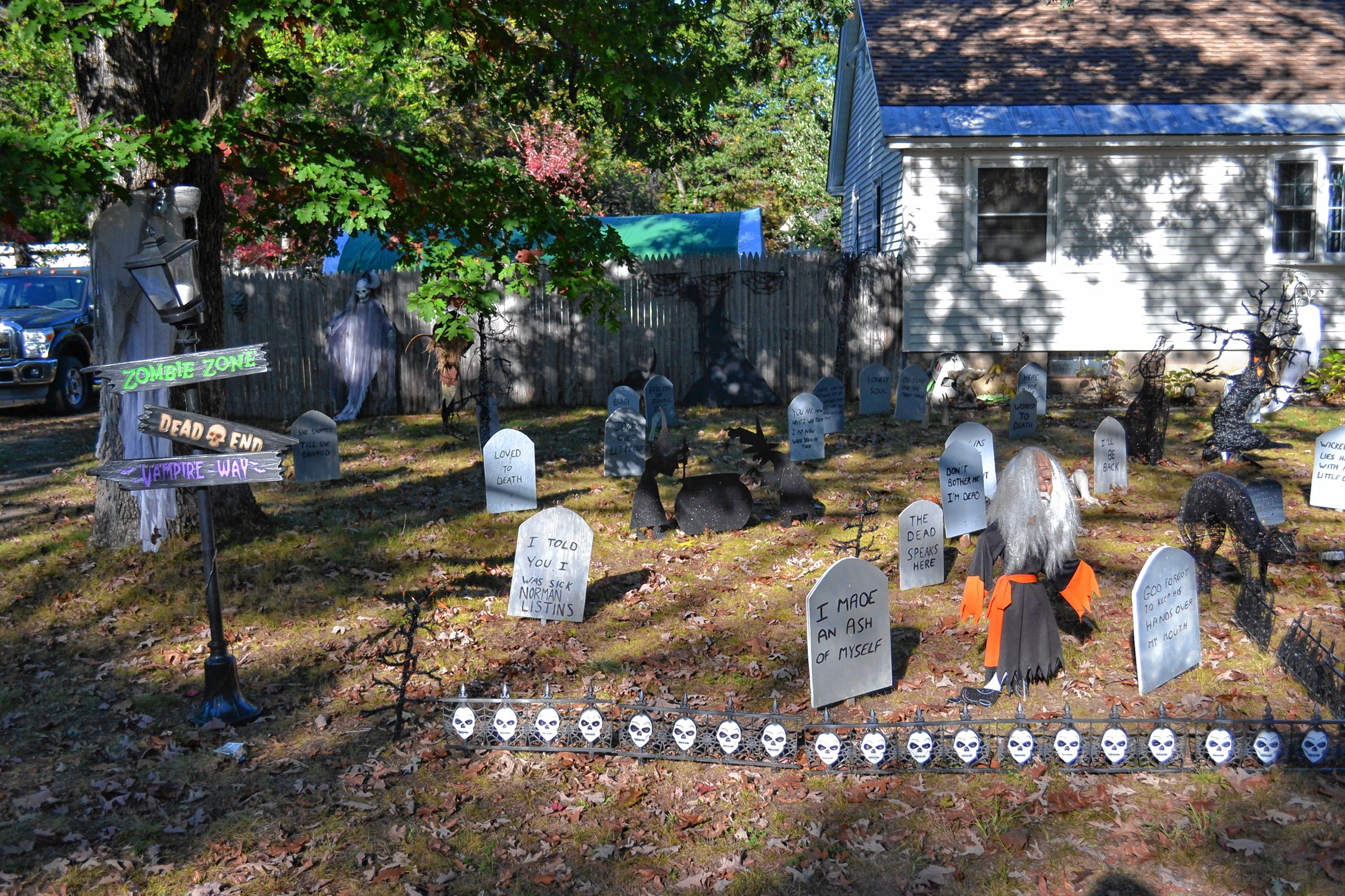 The MacKenzie's on East Side Drive are a destination for Halloween enthusiasts. TIM GOODWIN / Insider staff