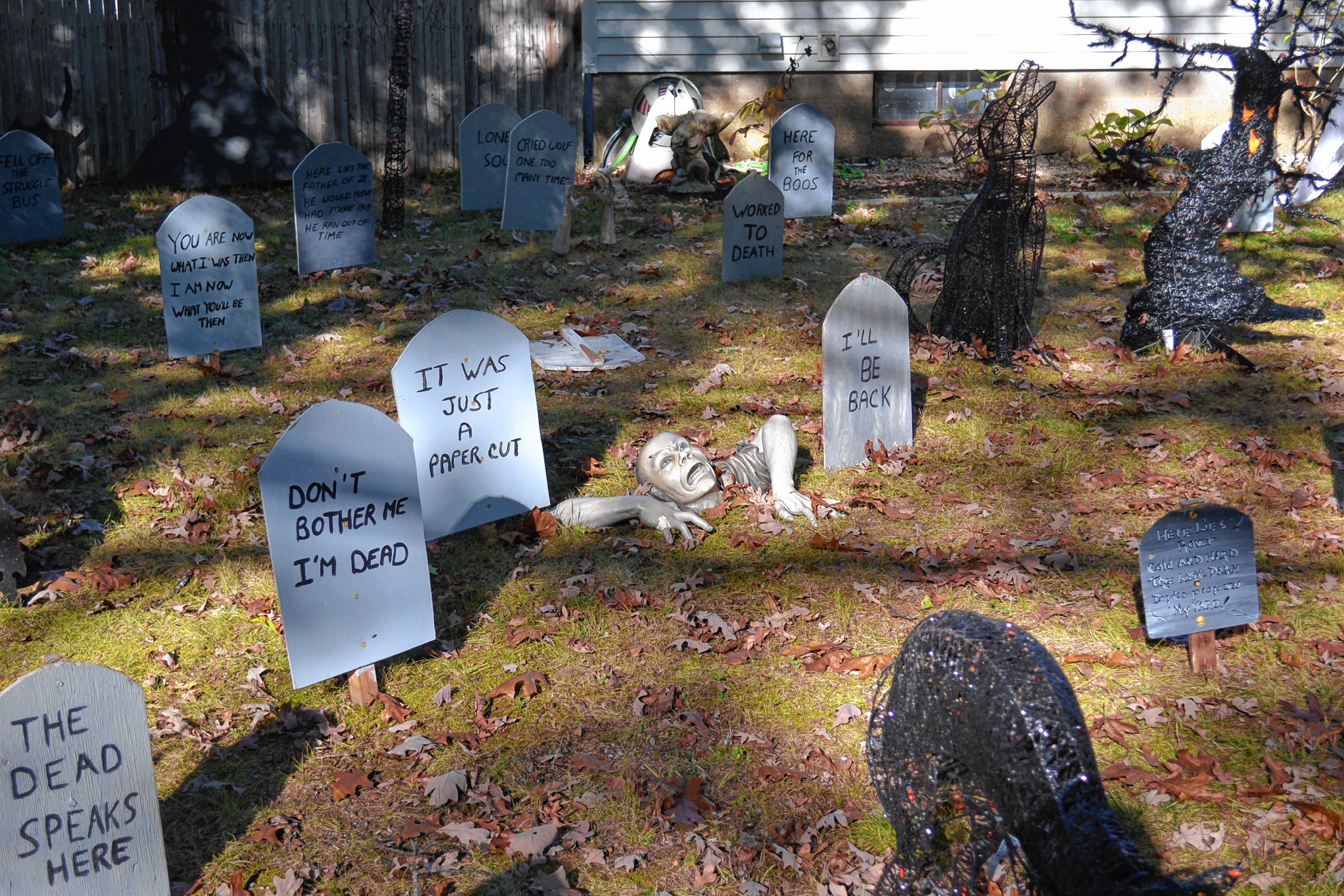 The MacKenzie's on East Side Drive are a destination for Halloween enthusiasts. TIM GOODWIN / Insider staff