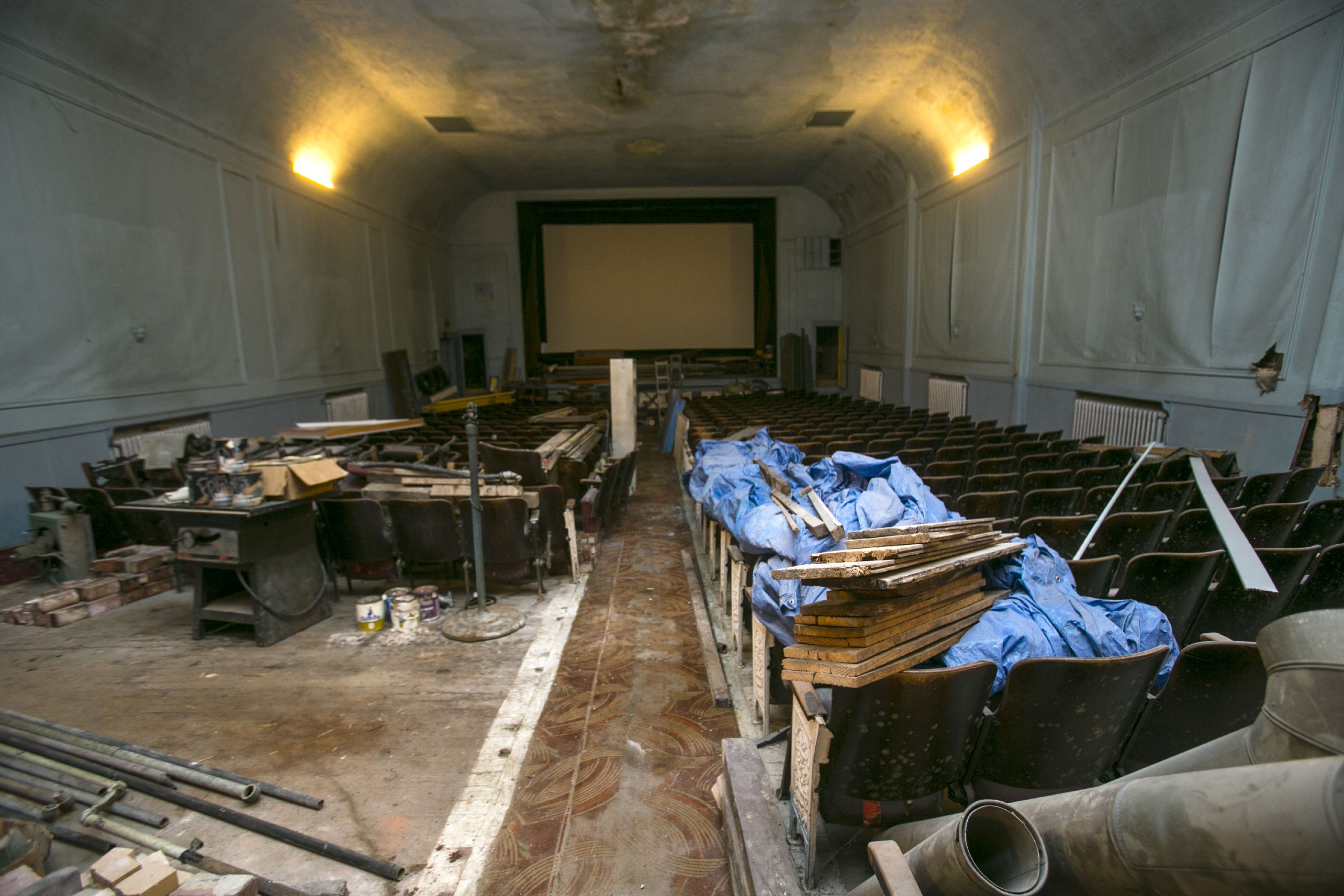 The Concord Theatre in its present state.  Geoff Forester