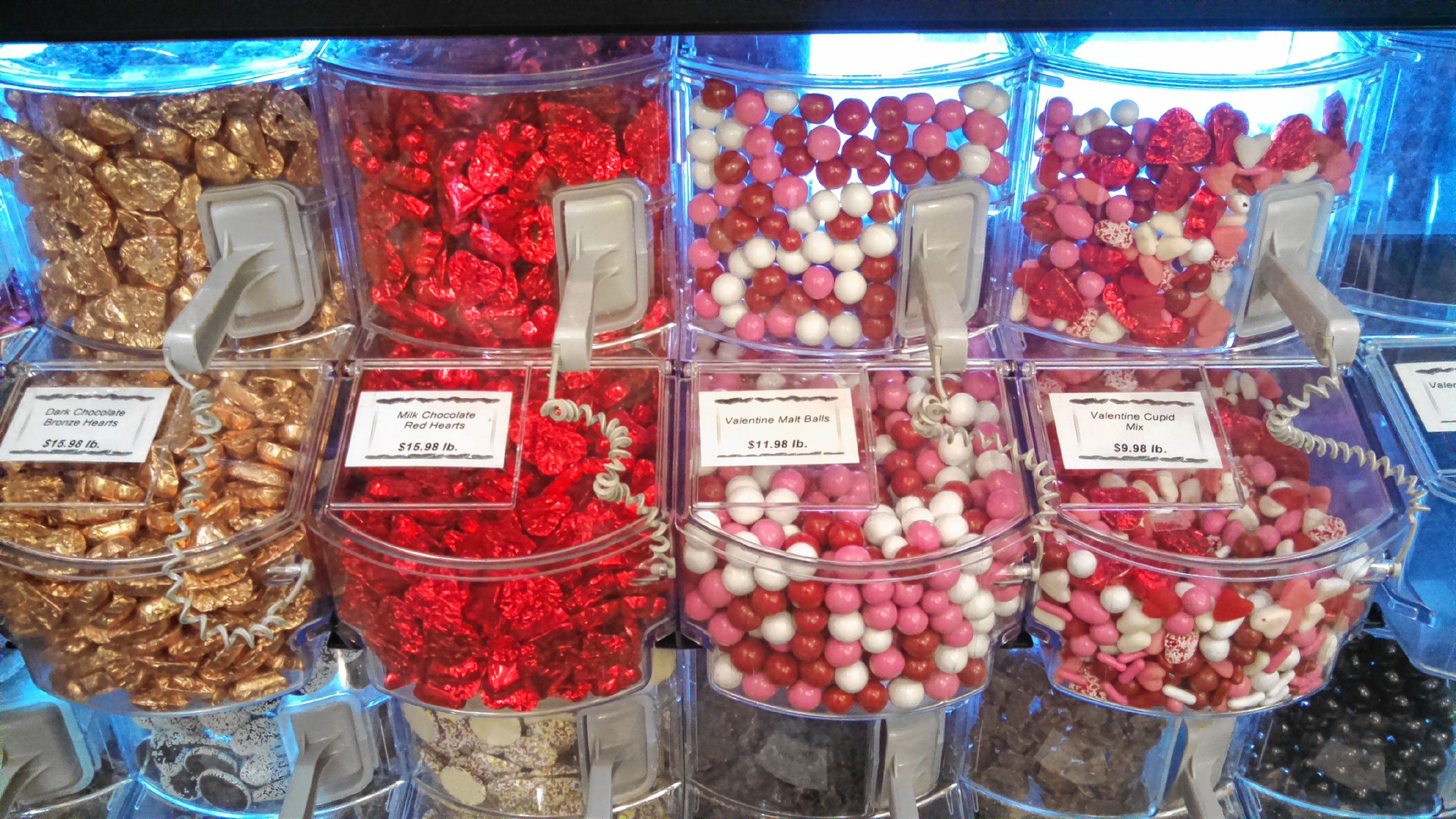 At Granite State Candy Shoppe on Warren Street, you can get pretty much any Valentine's Day-related sweet you can think of -- and then some. The chocolate roses tend to be a big hit, and they're a lot tastier than real roses, too. JON BODELL / Insider staff