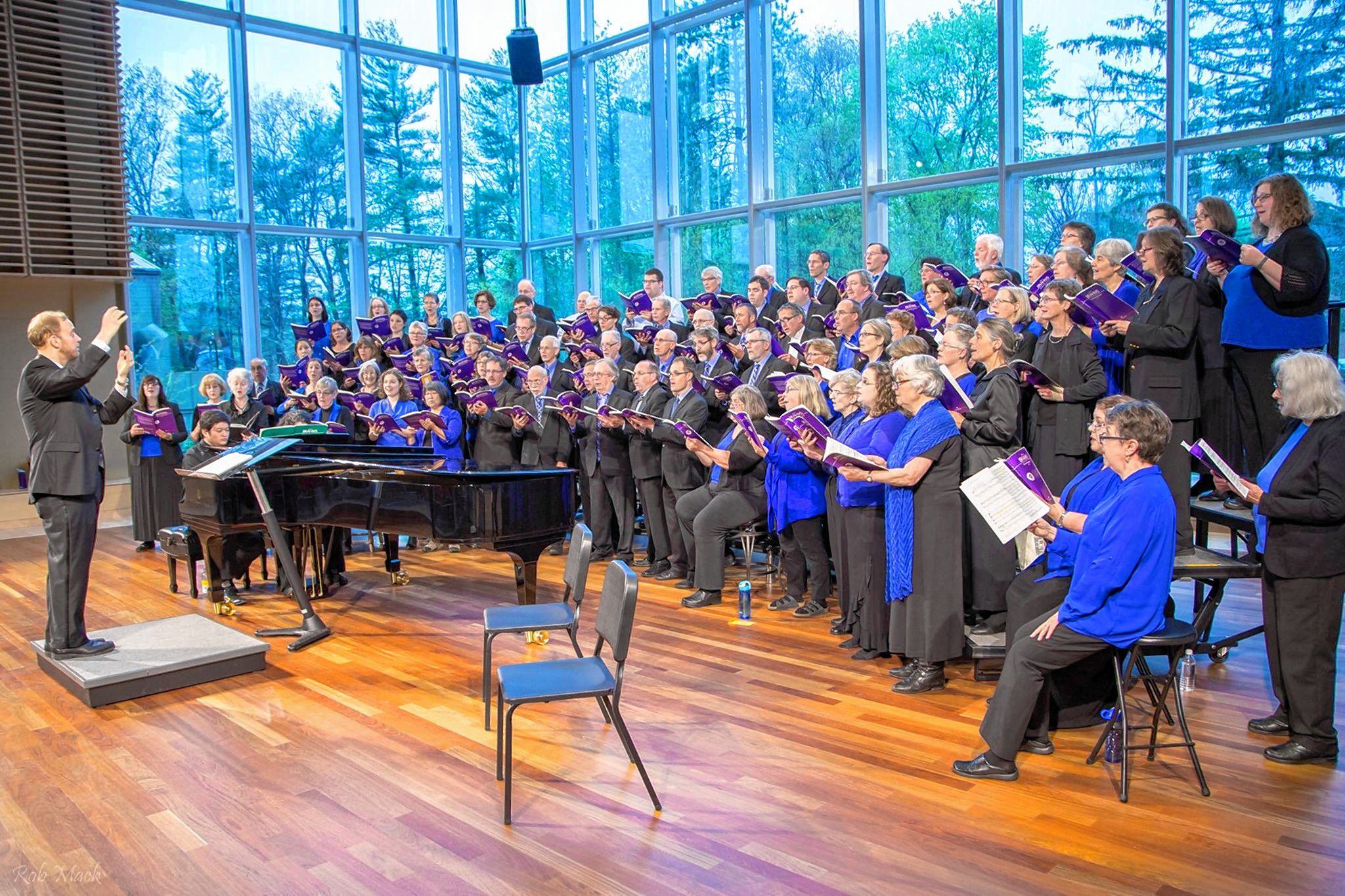 The Concord Chorale will kick off its 50th year celebration with a pair of concerts this weekend, including one at the Capitol Center for the Arts at 3 p.m. on Sunday. Courtesy of the Concord Chorale