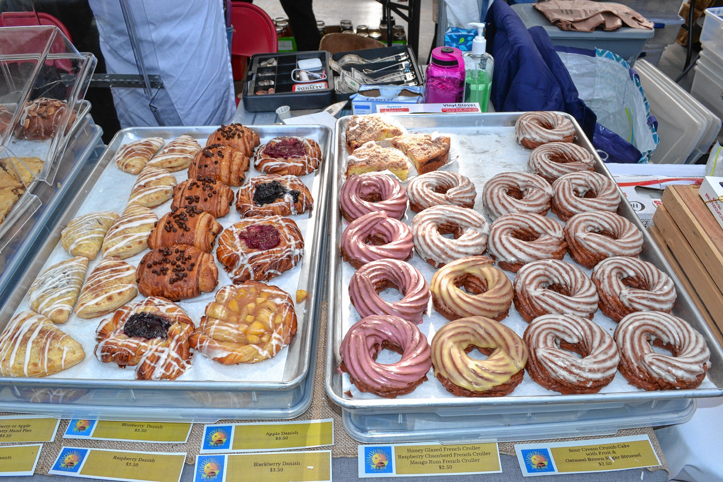 Tasty pastries from Rise and Shine Bakery. TIM GOODWIN / Insider staff