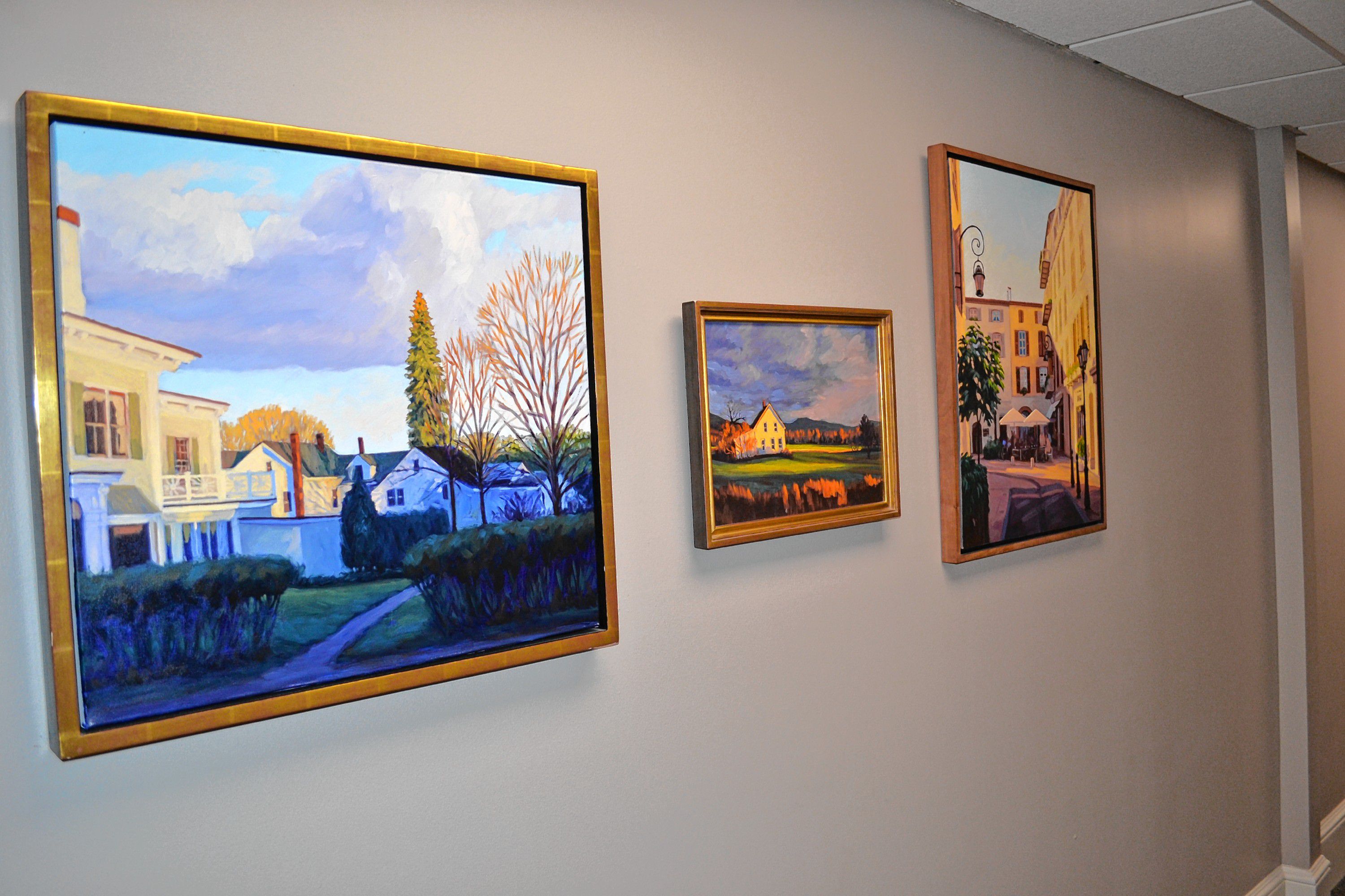 Melissa Miller paintings can be found in buildings all over the city, which is why this might be a tricky one. But if you look back into the Insider archives, you'll see that this collection was a gift to the city and three went to this place in town. TIM GOODWIN / Insider staff