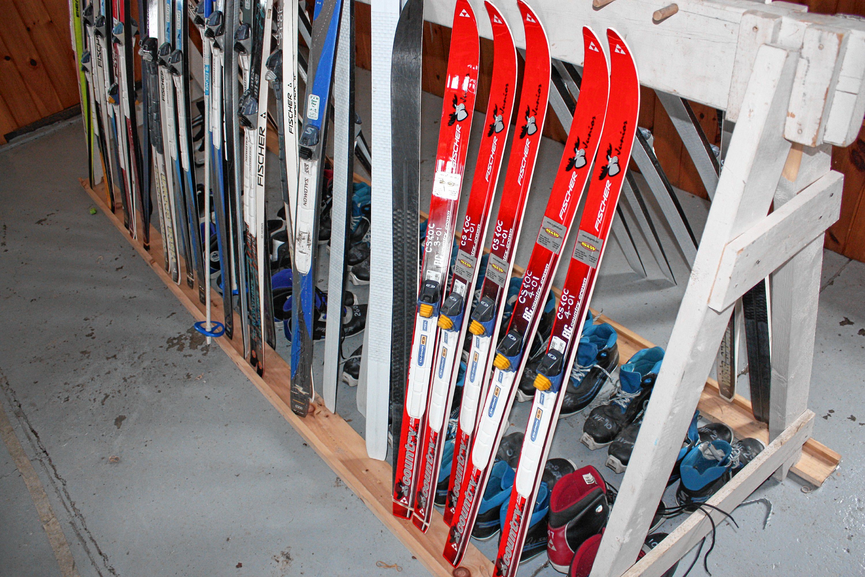 This place has a slew of cross-country skis, boots and poles, but it doesn't even sell any of that stuff -- or any sporting equipment at all, for that matter. JON BODELL / Insider staff