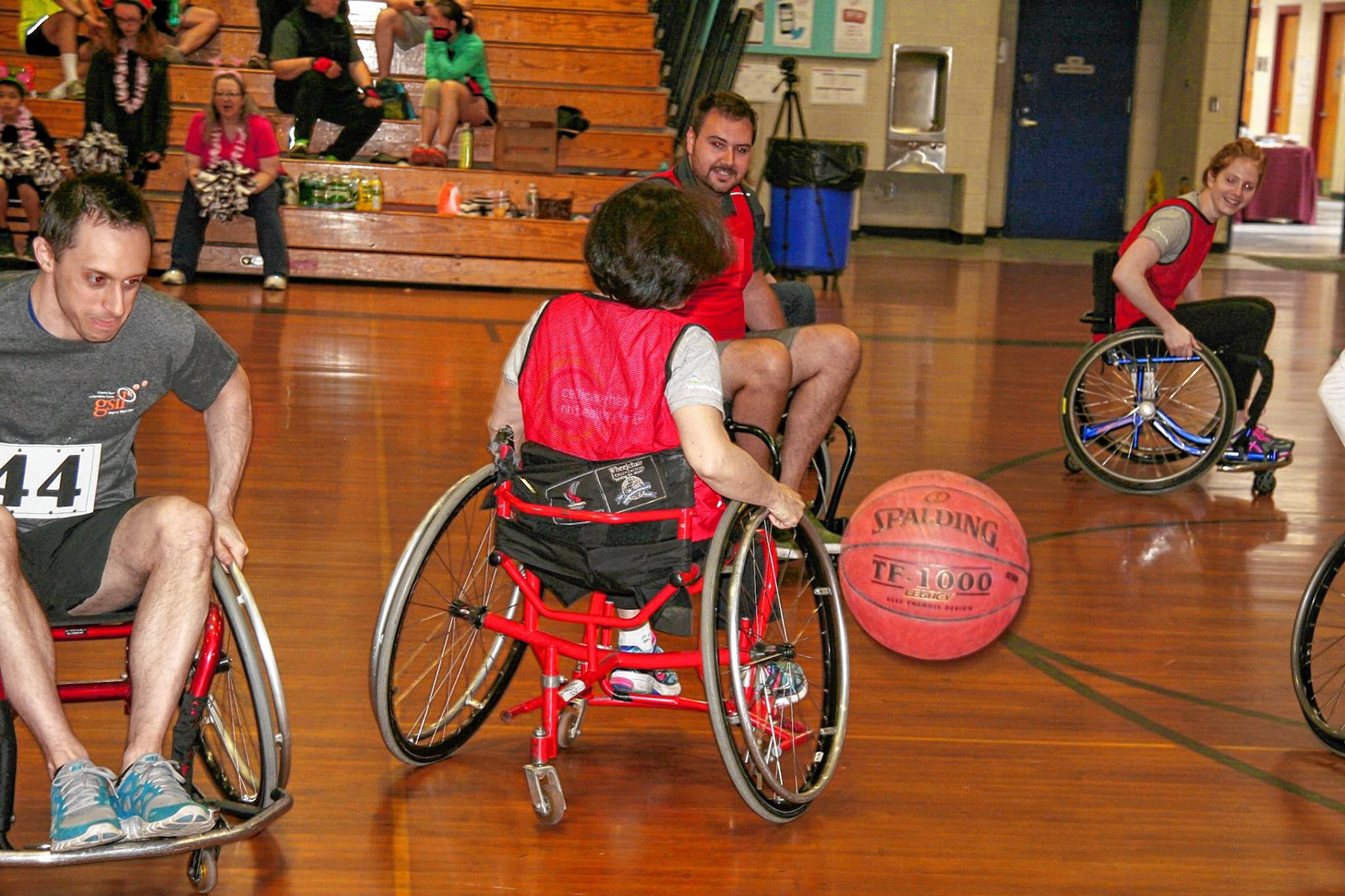 Granite State Independent Living is hosting a wheelchair basketball tournament at Rundlett Middle School on Saturday. Courtesy