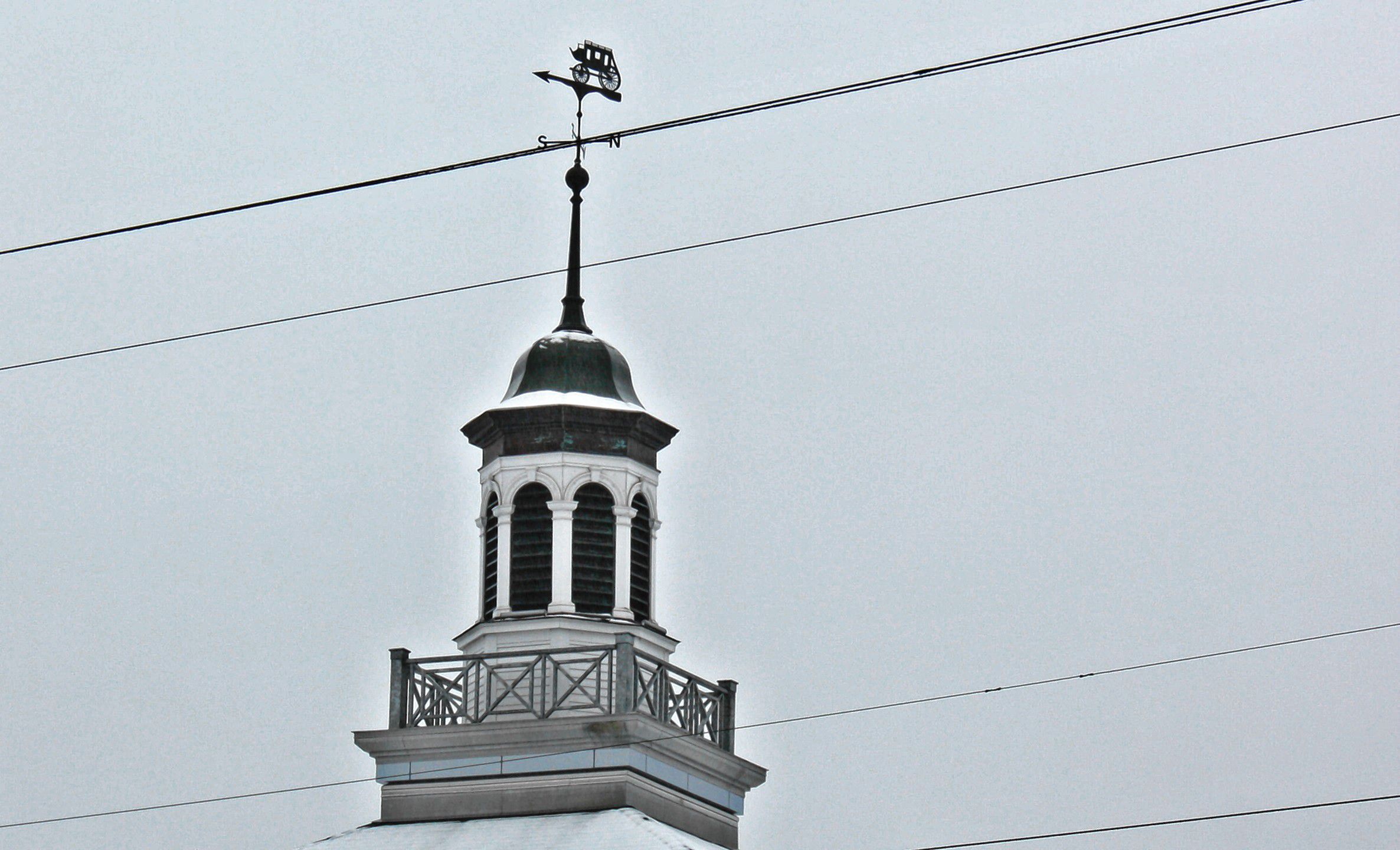 There are a lot of cupolas in Concord, but how many have one of the city's iconic coaches on top of them? This building does, and considering its name, it's easy to see why. JON BODELL / Insider staff