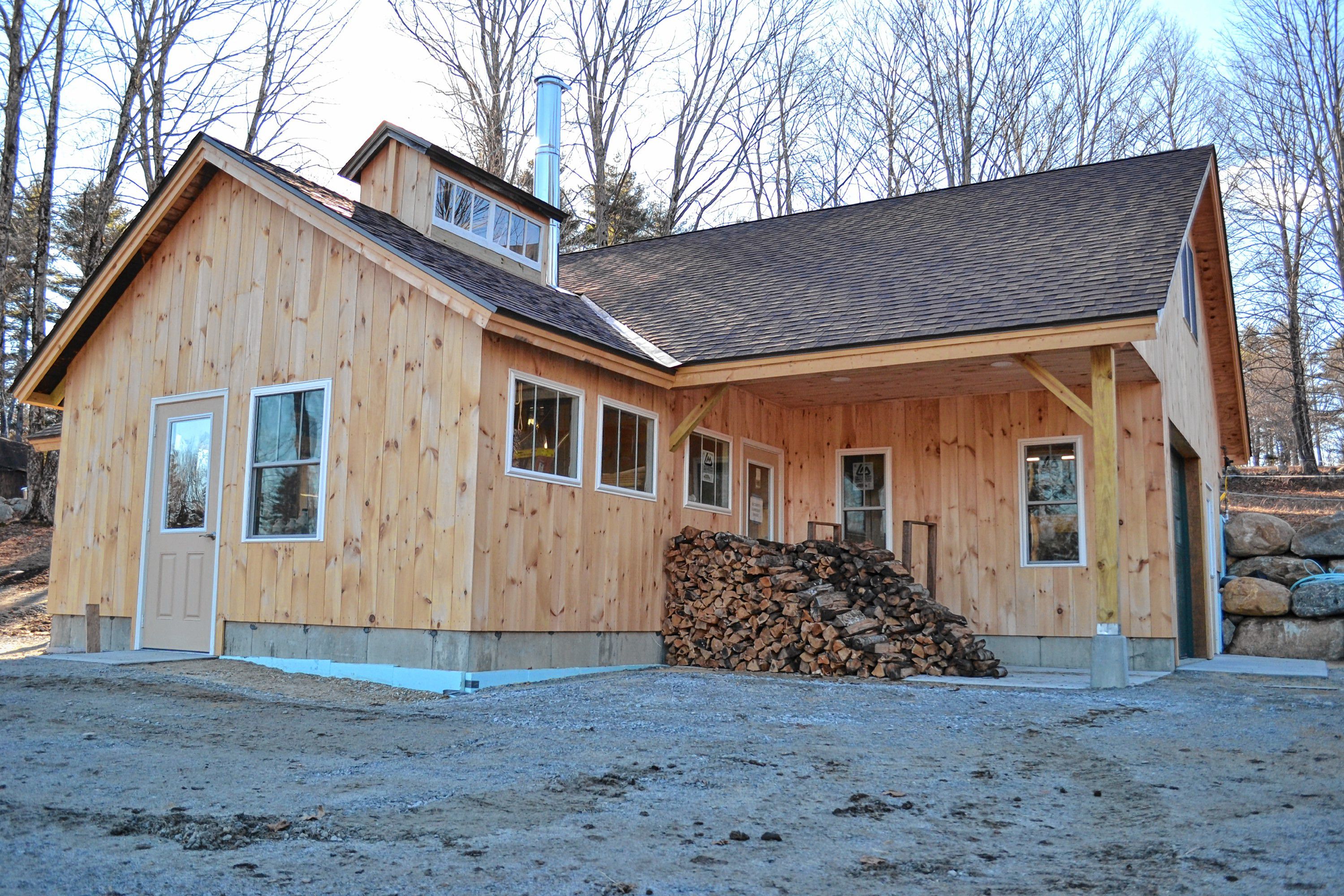 The new sugarhouse at Mapletree Farm is looking really nice – and will be ready to show off during Maple Weekend. TIM GOODWIN / Insider staff