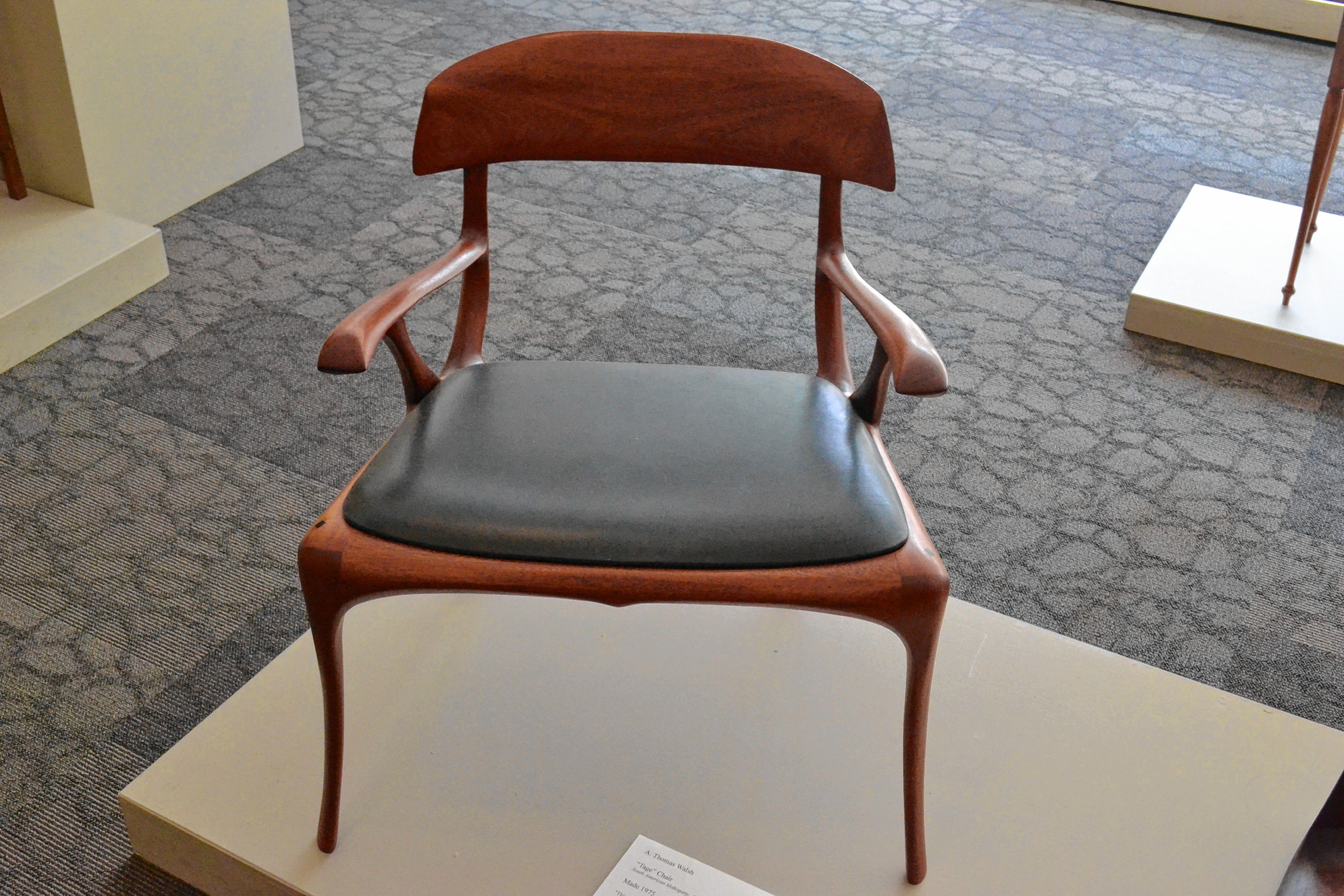 Tage Chair, A. Thomas Walsh (1975), New Hampshire Furniture Masters Association,  Looking Back: Vintage Works, Greater Concord Chamber of Commerce. TIM GOODWIN / Insider staff