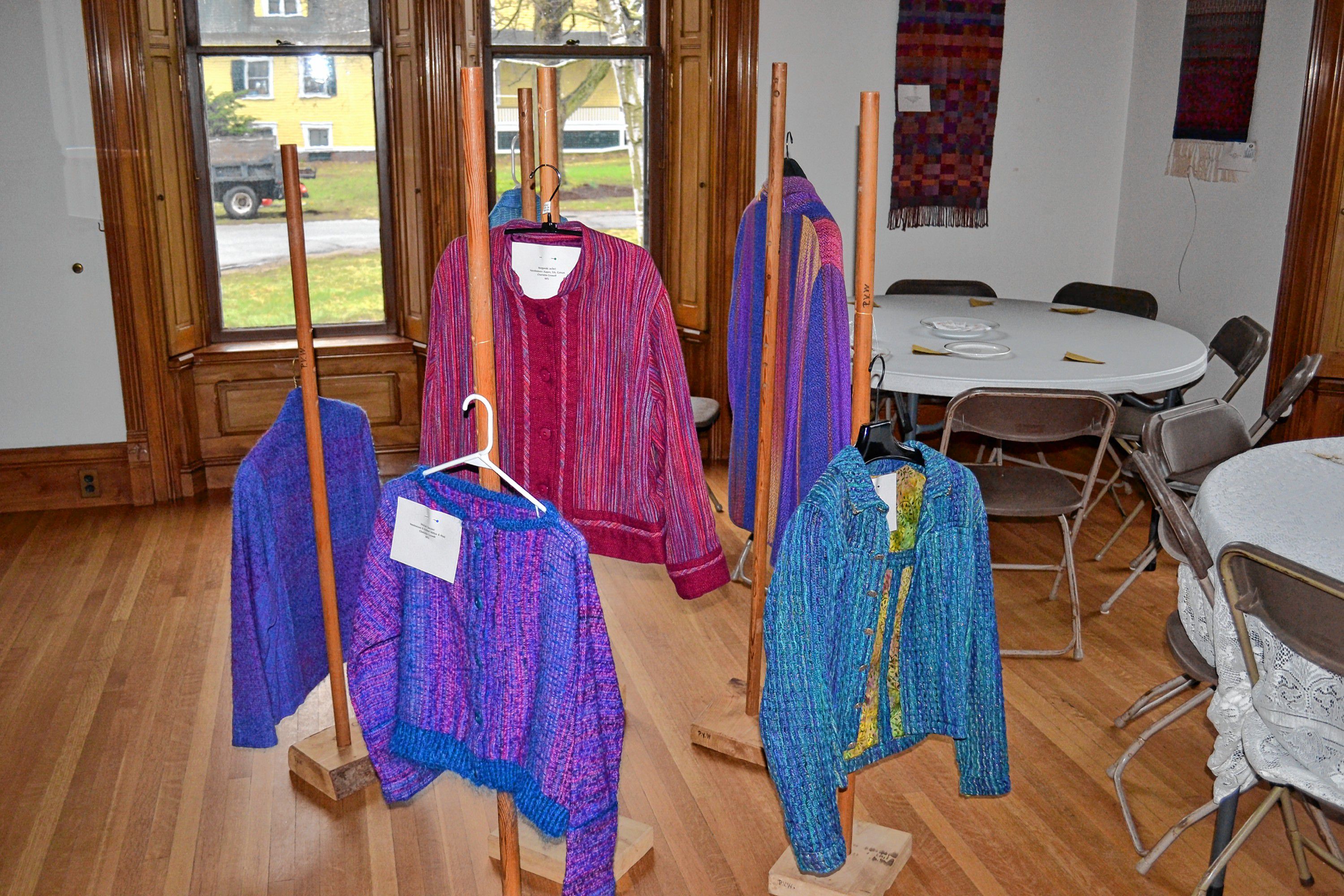 The N.H. Weavers Guild is celebrating 80 years in 2018 and currently have a special anniversary exhibit showing in the Kimball Jenkins mansion through May 15. TIM GOODWIN / Insider staff