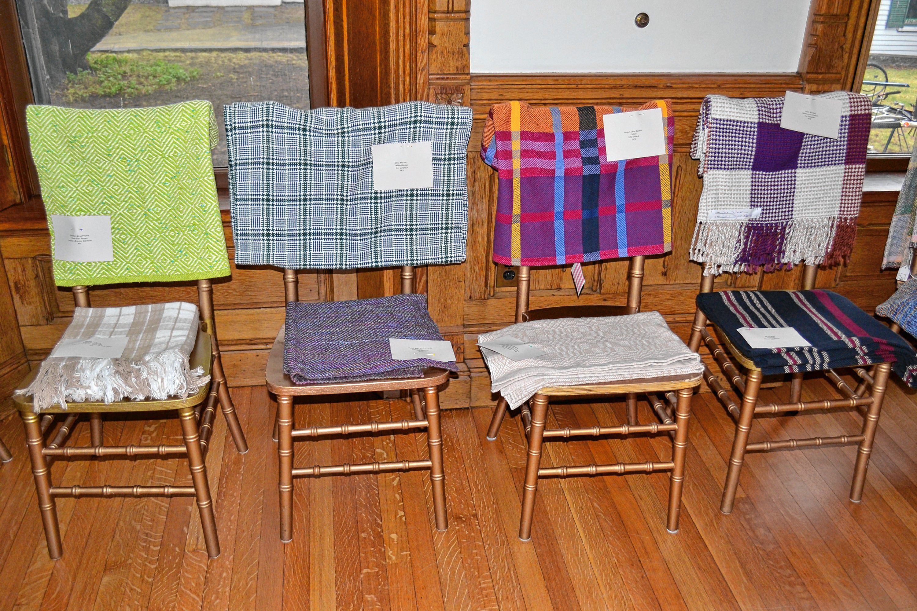 The N.H. Weavers Guild is celebrating 80 years in 2018 and currently have a special anniversary exhibit showing in the Kimball Jenkins mansion through May 15. TIM GOODWIN / Insider staff