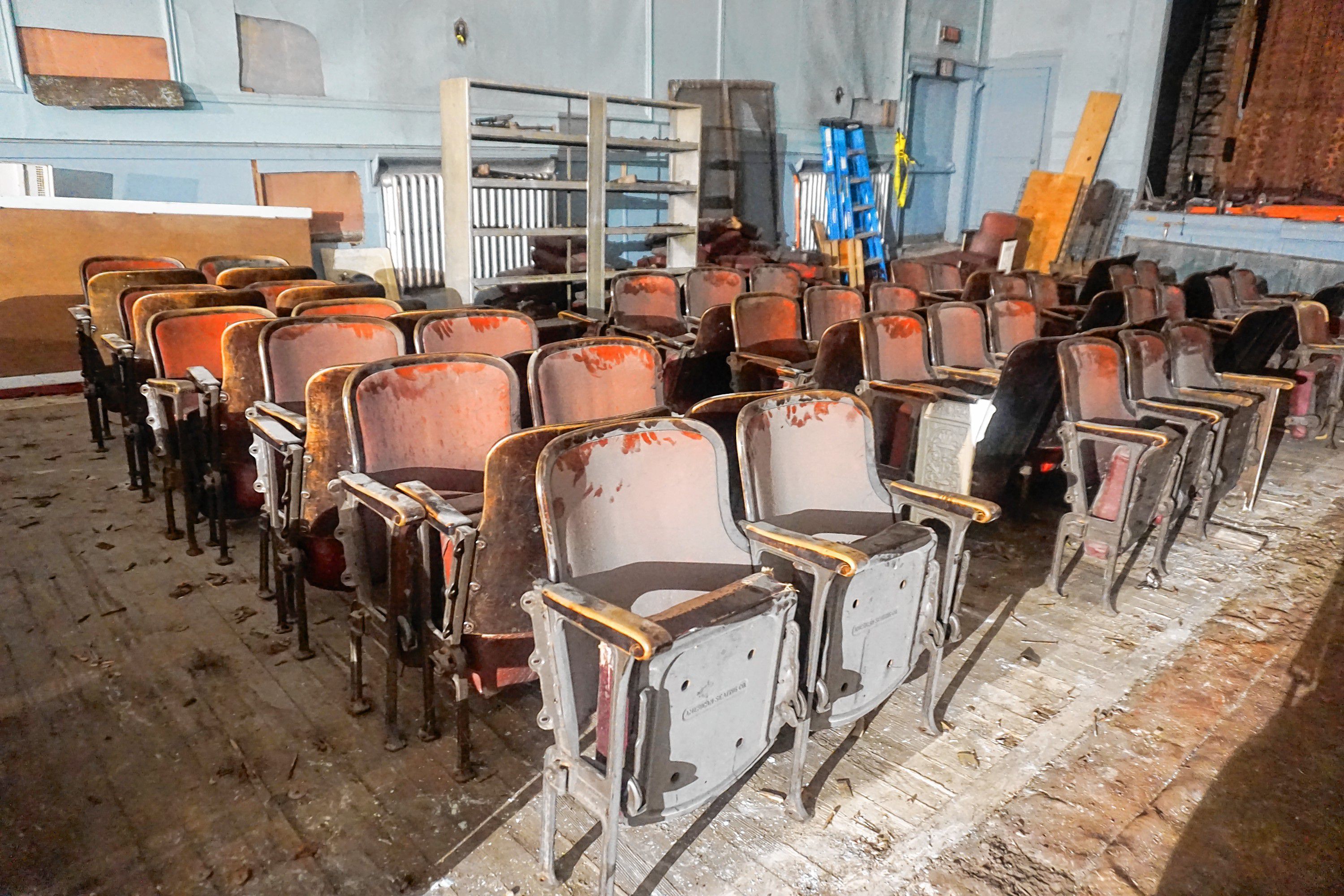 The Capitol Center for the Arts are giving away the old seats from the Concord Theatre on Saturday. Courtesy