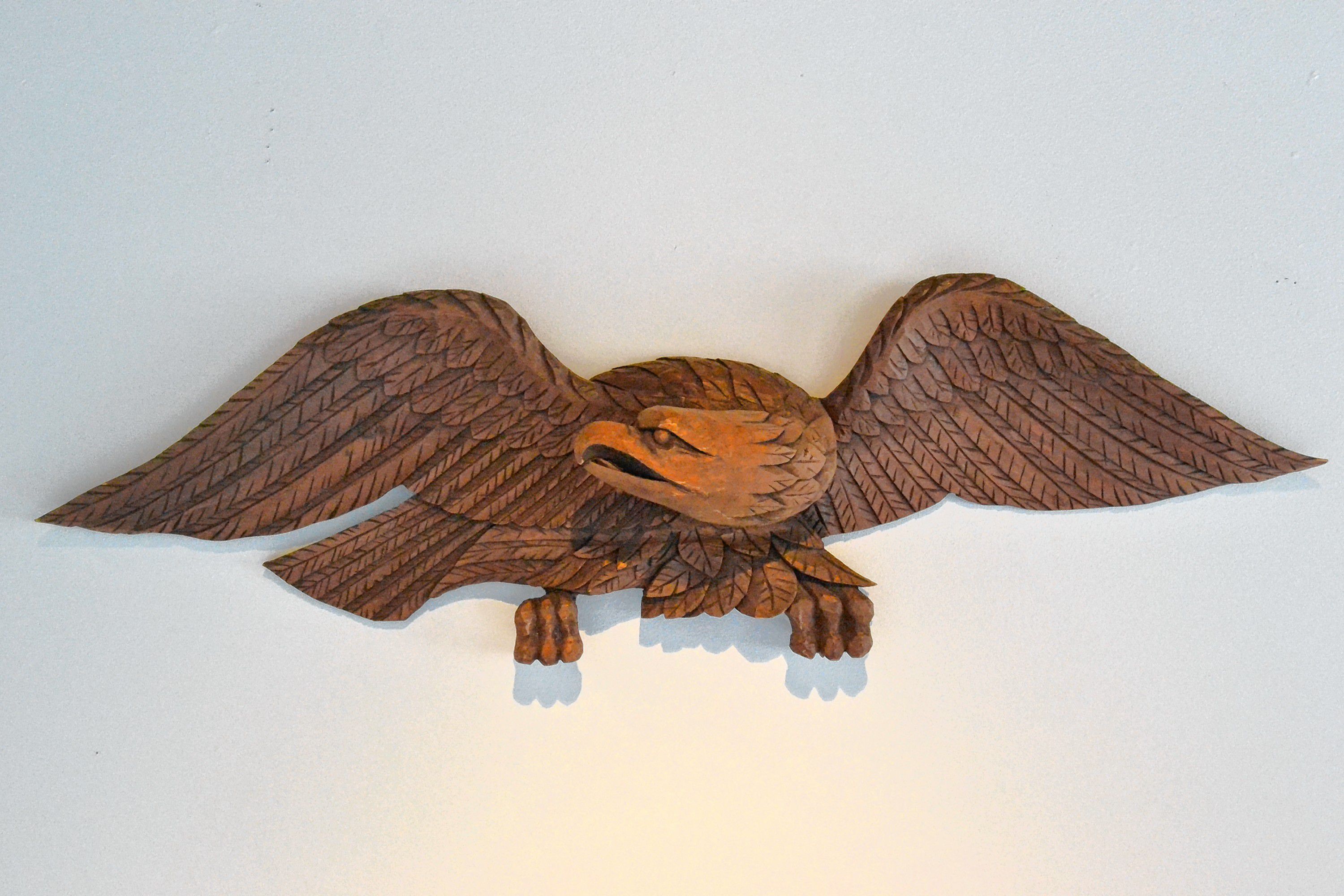 Carved Eagle, Al Klein, League of N.H. Craftsmen, Celebrating 85 Years: The Stevens Collection. TIM GOODWIN / Insider staff