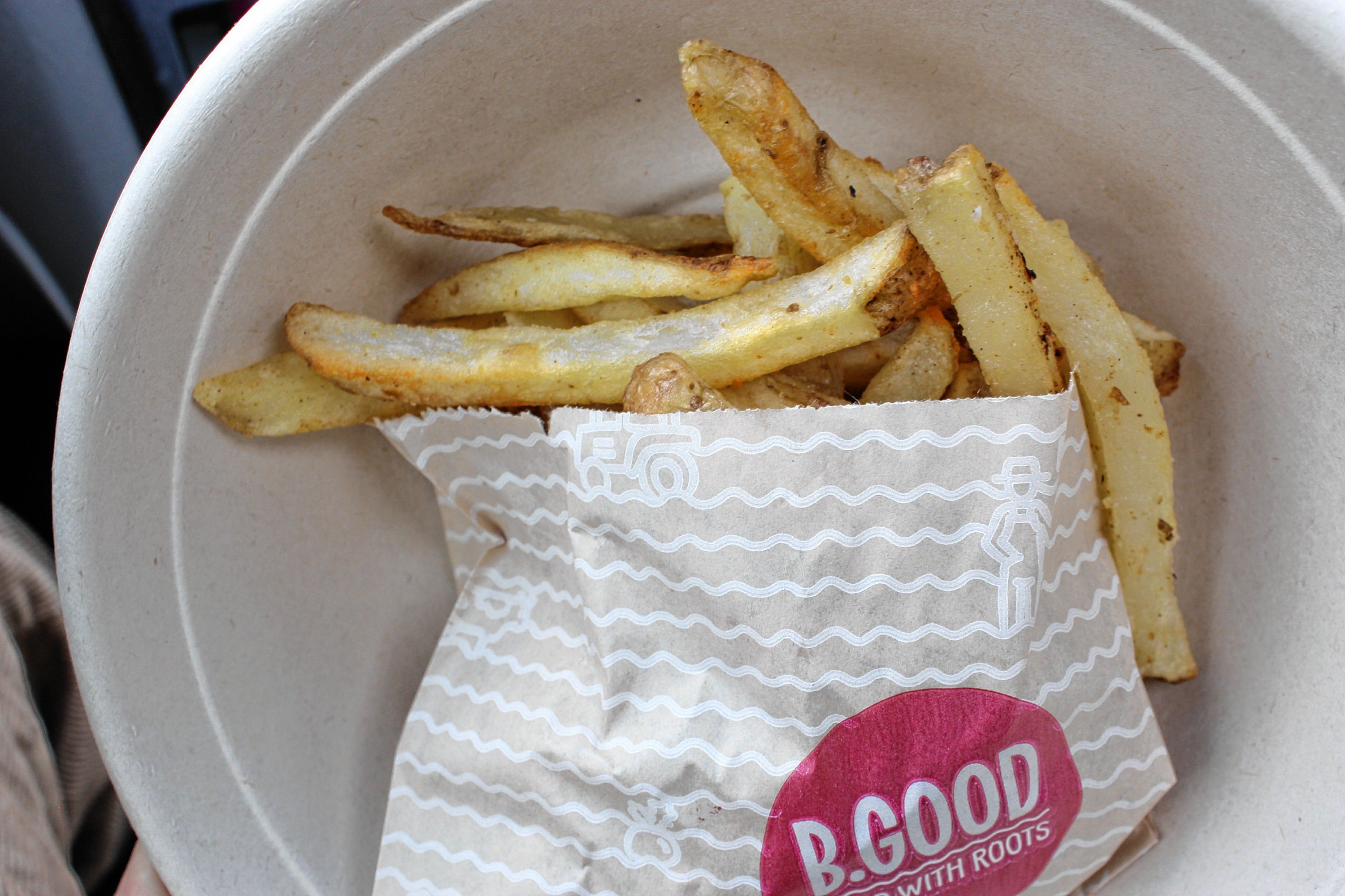 An order of fries from B.Good -- they only come in one size, and that's all you need.  JON BODELL / Insider staff