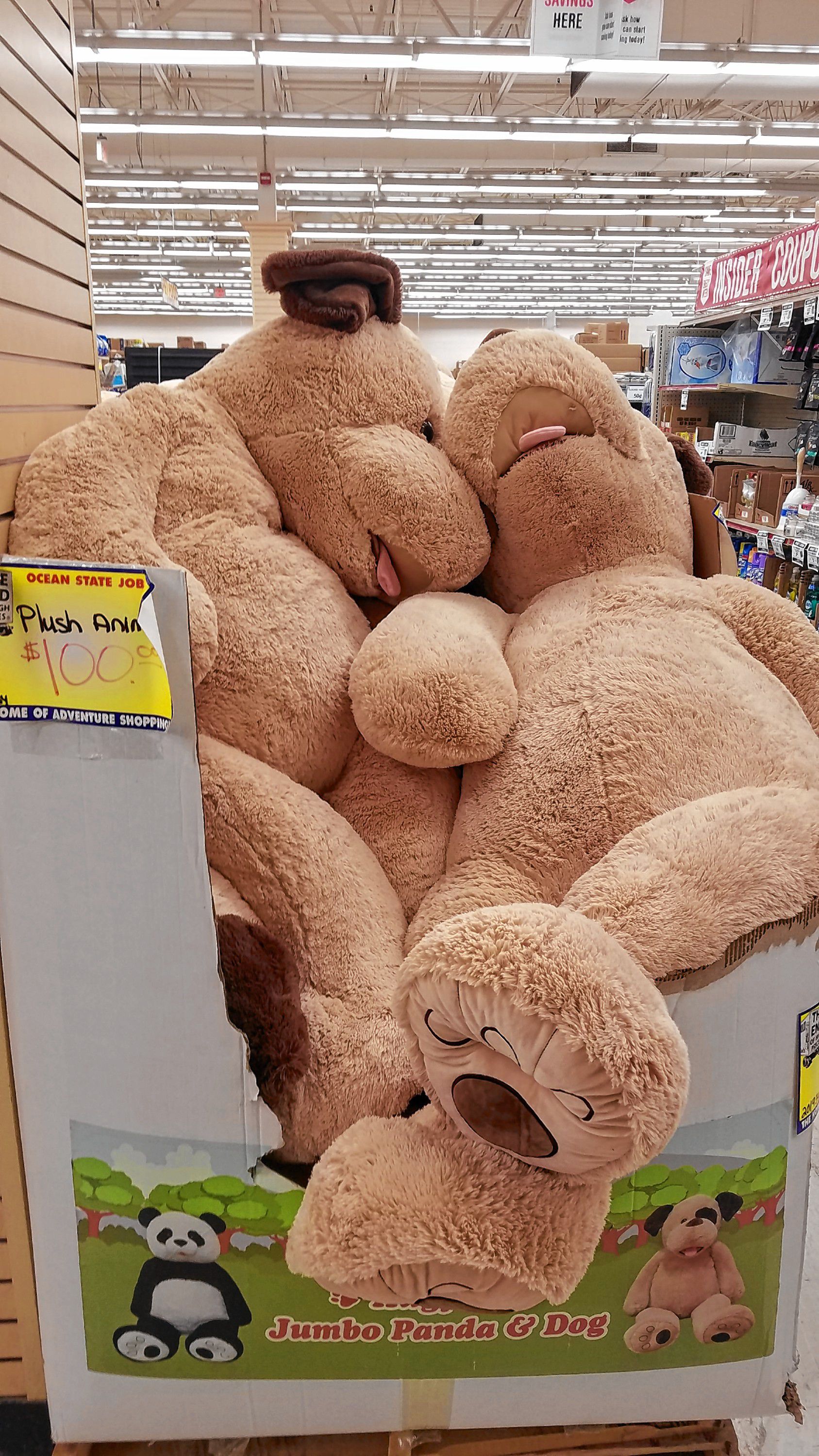 6 foot stuffed animal