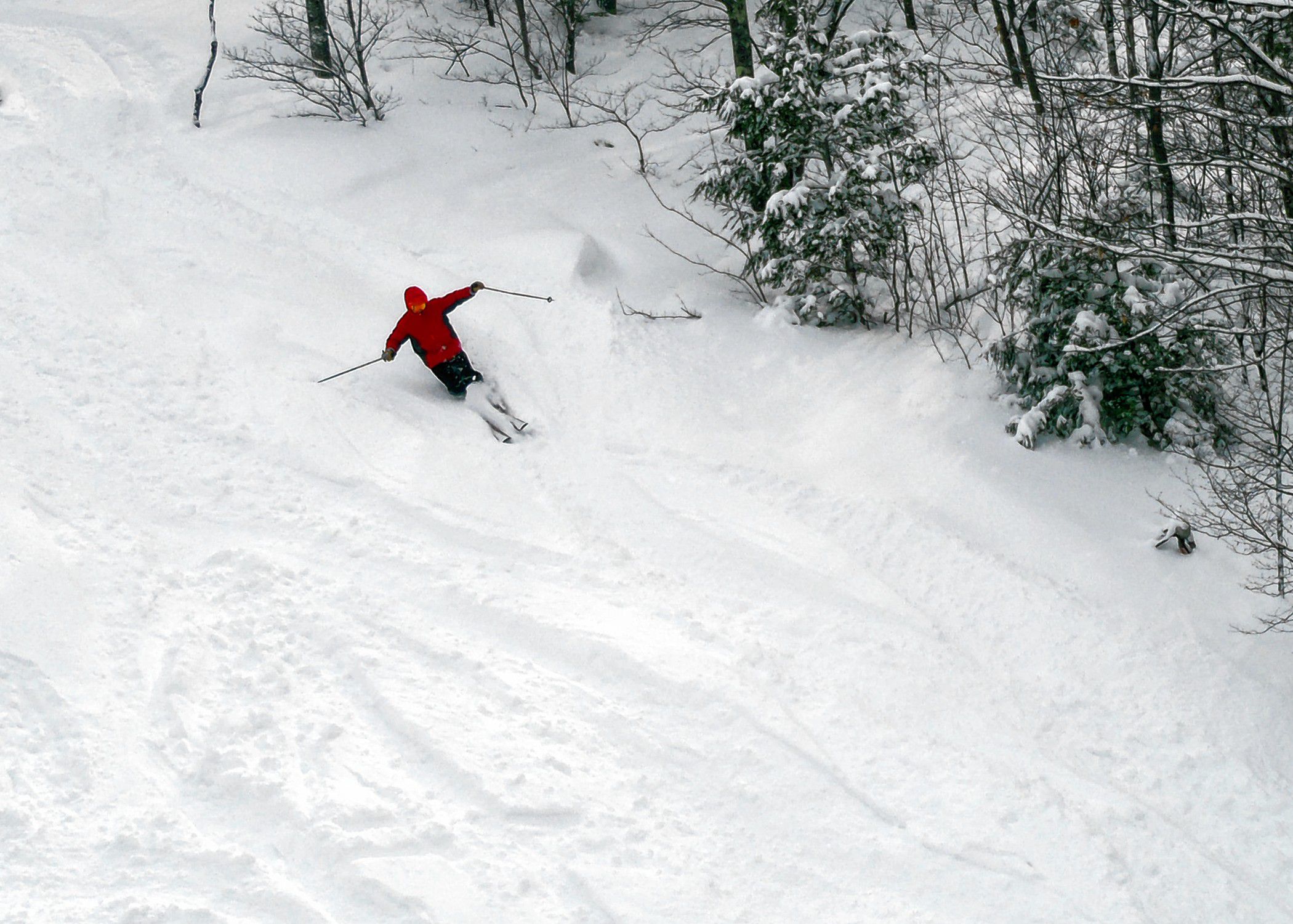 Having "Snow Sense" can help you find a powder morning, even when it isn't snowing at most ski areas. (Tim Jones/EasternSlopes.com photo) 