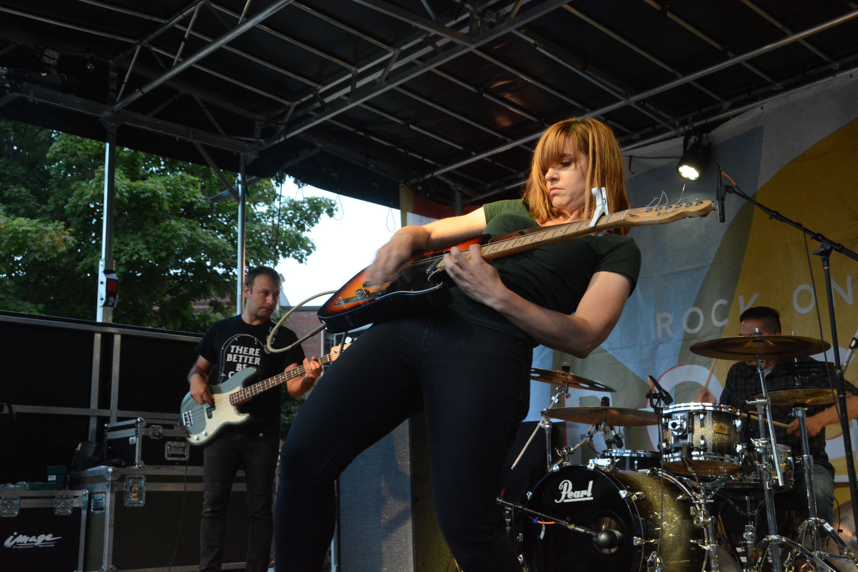 Laura Stevenson shreds at the 2017 Rock On Fest in downtown Concord. The 2018 festival will take place this Friday and Saturday. Jeff Topping / Courtesy of Rock On Foundation